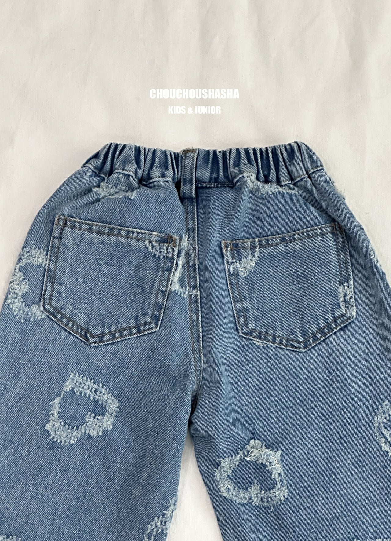 韓國童裝 25春 | KR03-2503 HEART KIDS DENIM