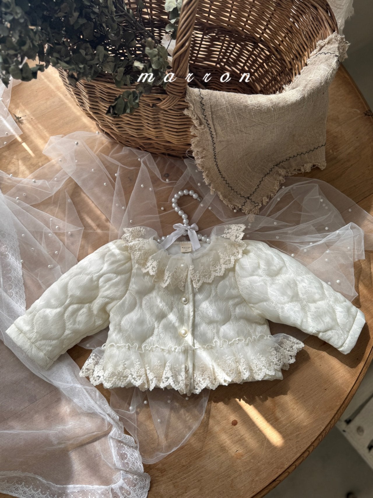 韓國童裝 25秋 | MA25333 Lace Outer (Baby & Kids)