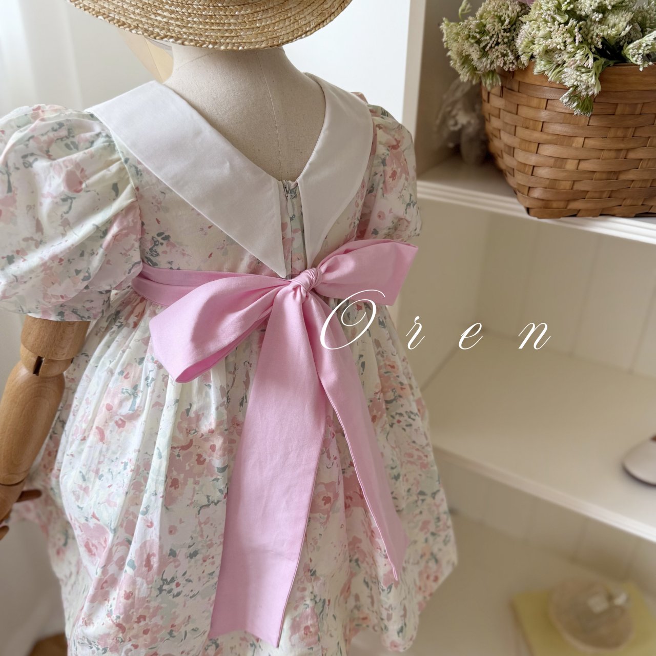 現貨▷ 韓國童裝 25夏 | OR25253 Camille Kids OPS (90-100cm)