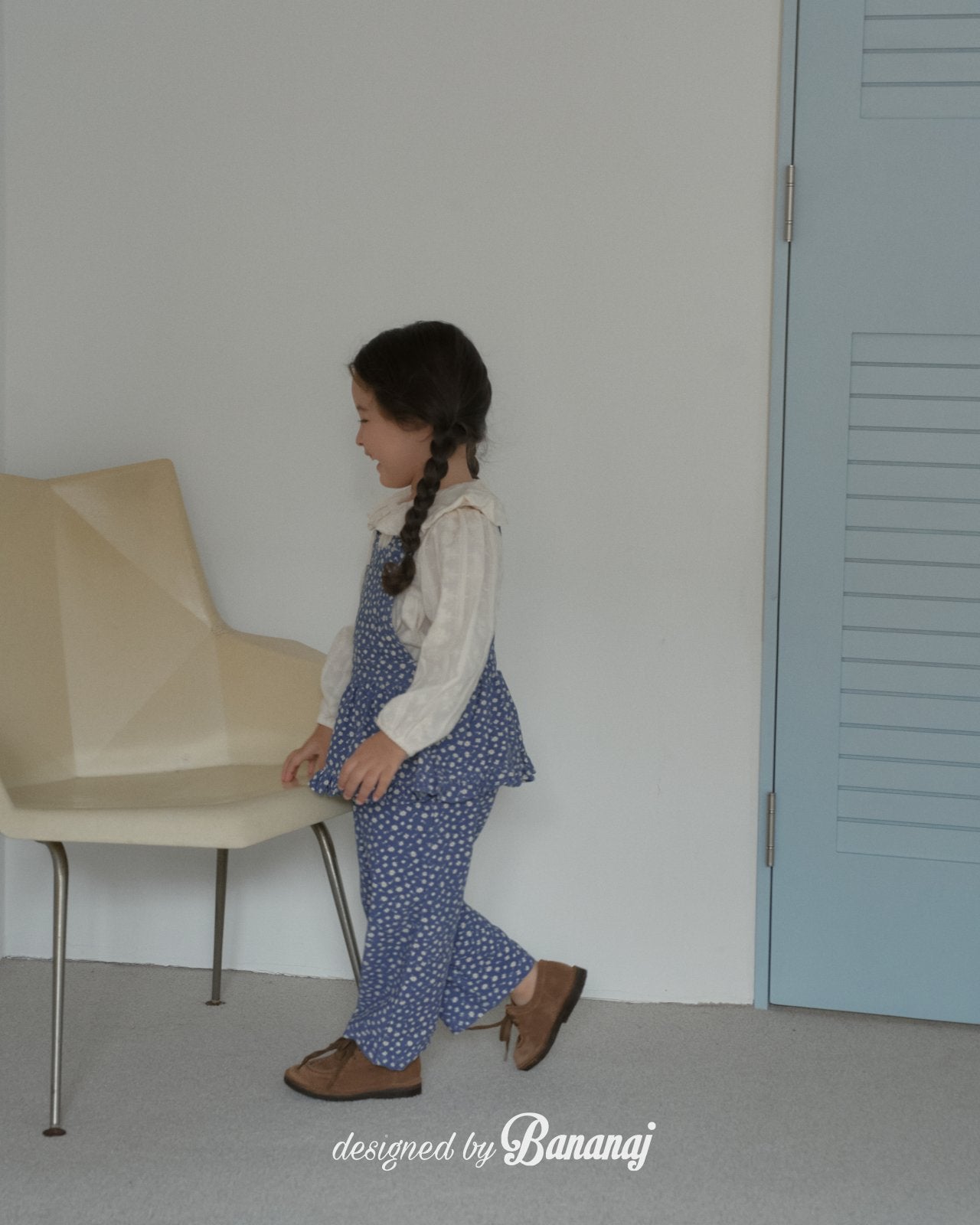 韓國童裝 25秋 | BJ25352 Kids Garden Overall