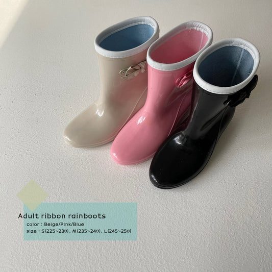韓國製造(made in Korea) Rainbow Rain Boots (MOM)