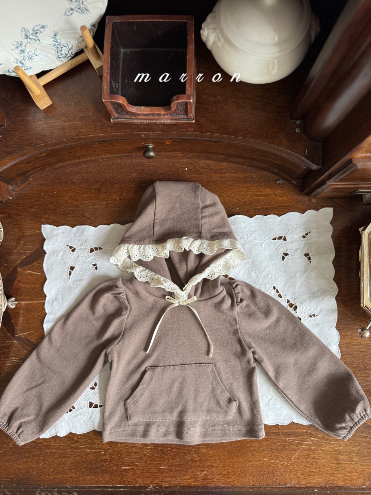 韓國童裝 25秋 | MA25344 Hooded Shirt (Baby & Kids)