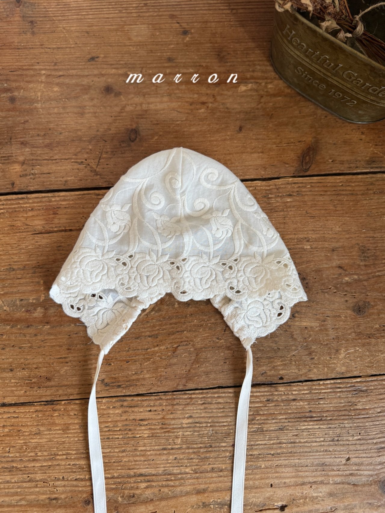 韓國童裝 25秋 | MA25301 Rose Bonnet