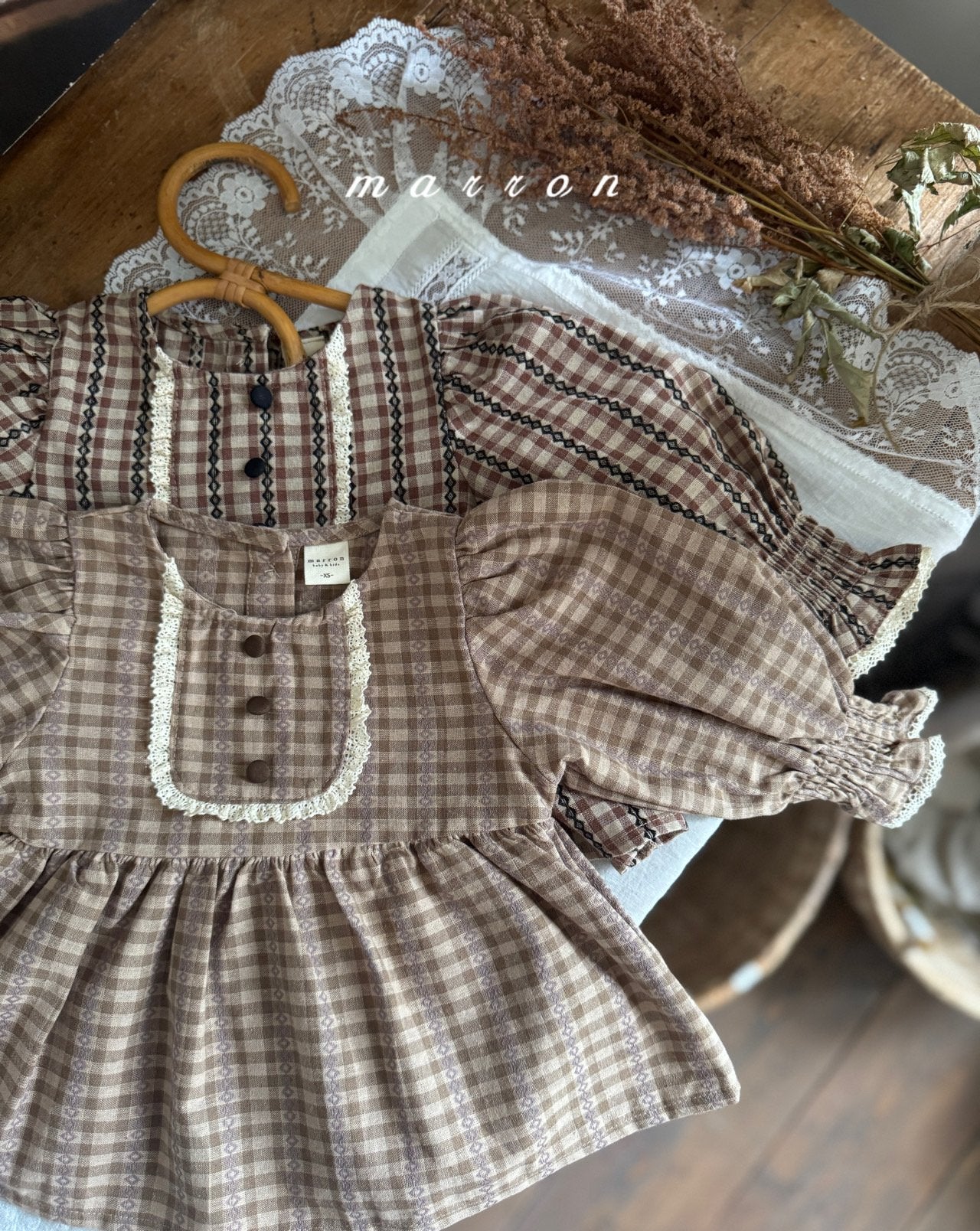 韓國童裝 25秋 | MA25348 Coco Blouse (Baby & Kids)