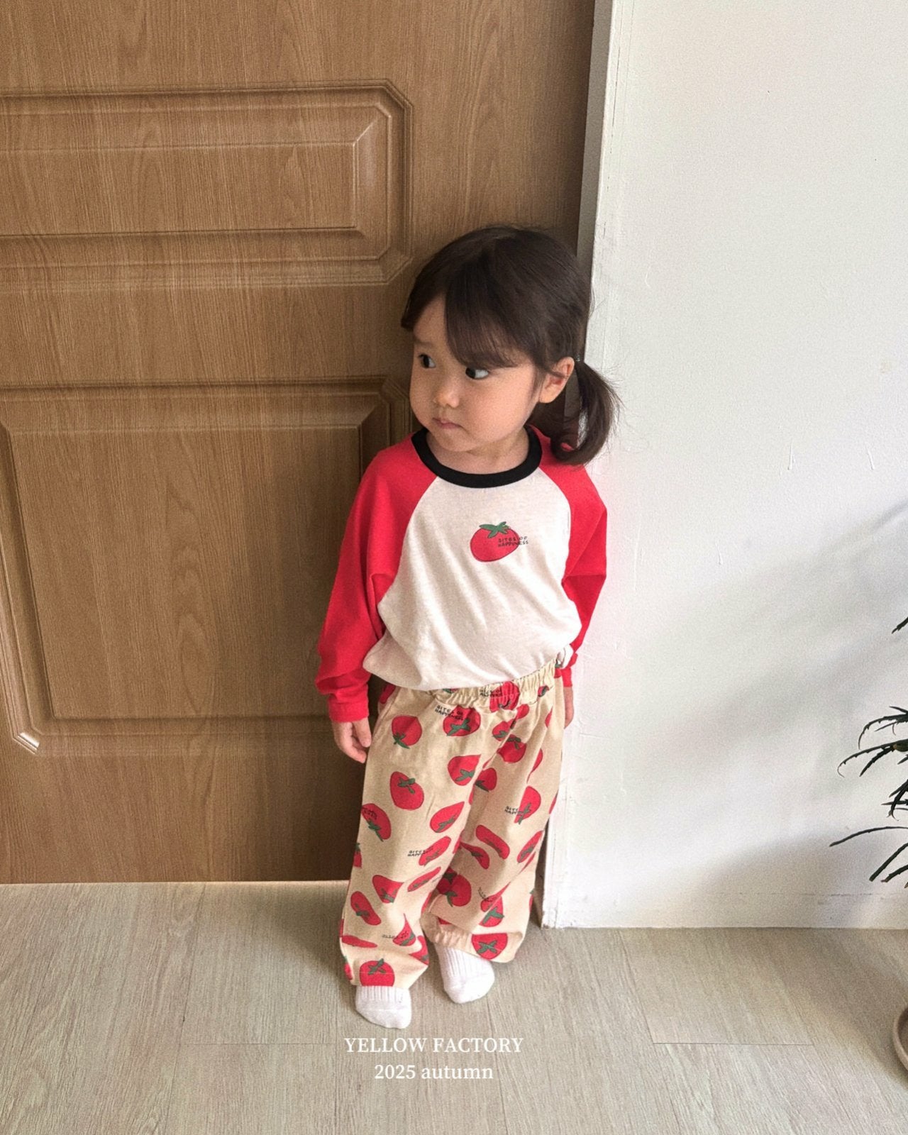 韓國童裝 25秋 | YF25308 Tomato (Raglan T-shirt)