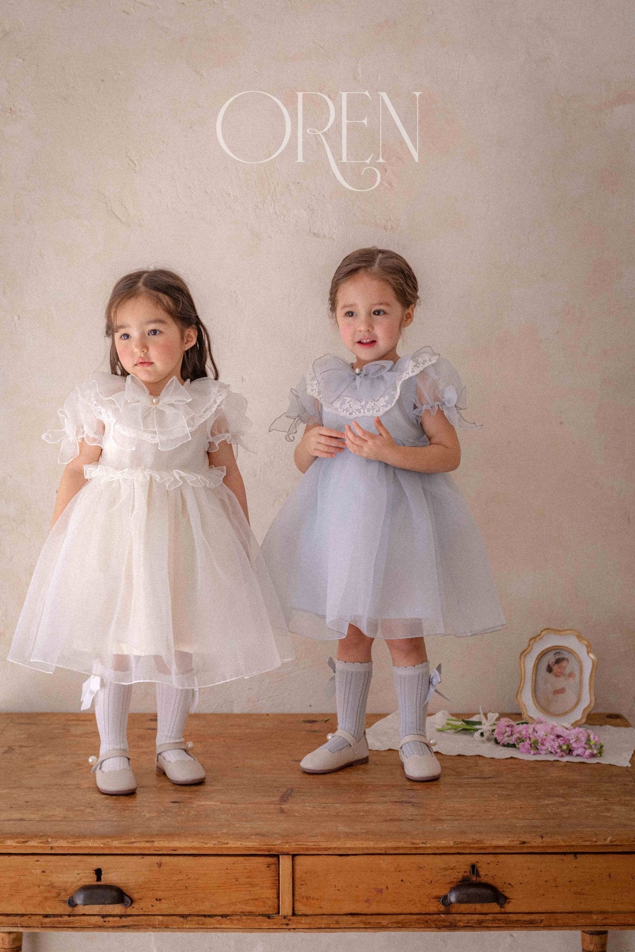 現貨▷ 韓國童裝 25夏 | OR252014 RACHEL DRESS (90) 一歲生日Look