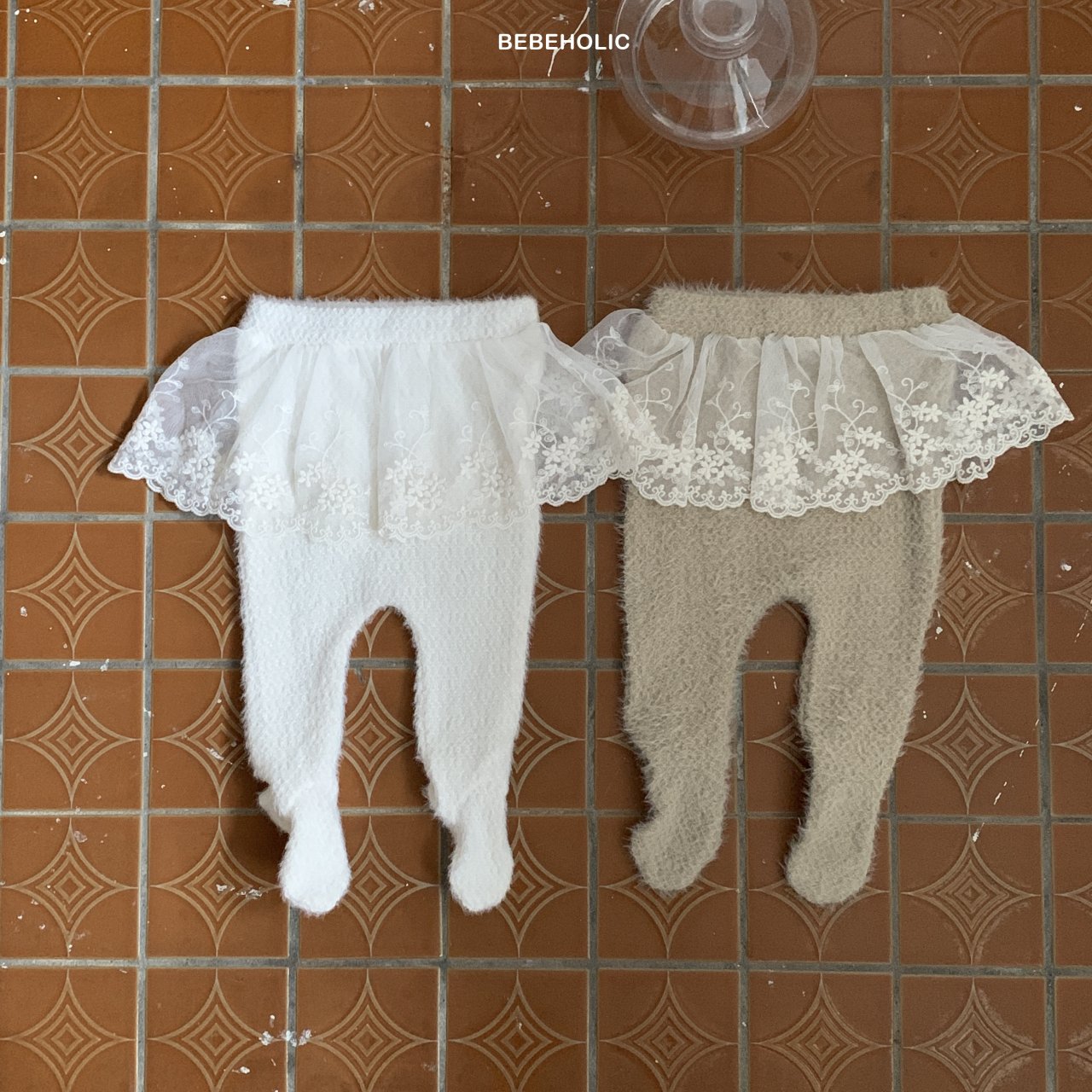 現貨▷ 韓國童裝 24秋冬 | BEBEHOLICS LACE LEGGINGS - SUPER SOFT (6M/12M/18M)