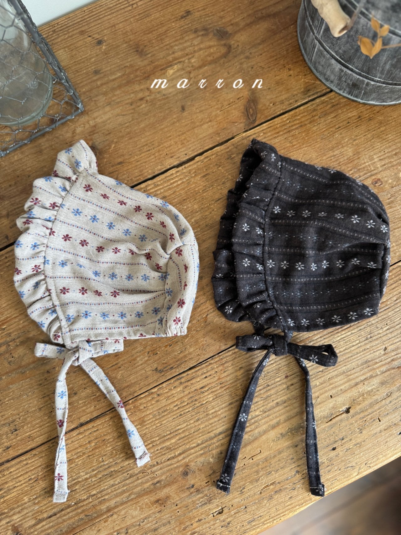 韓國童裝 25秋 | MA25305 GELATO Bonnet
