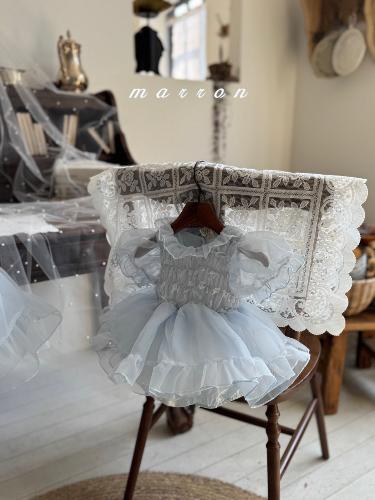 現貨▷ 韓國童裝 25夏 | MA25227 Lauren Baby Suit 百日之選
