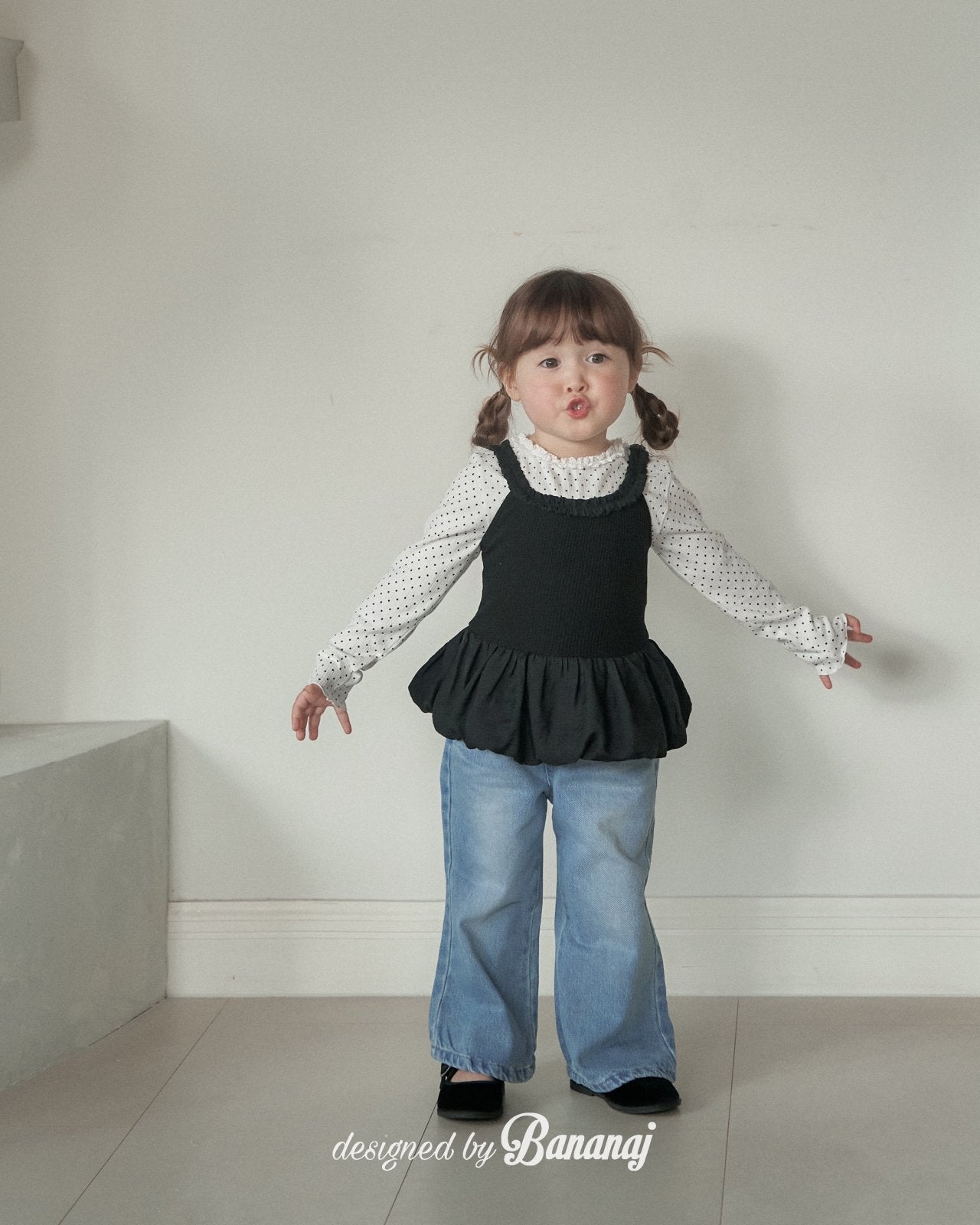 韓國童裝 25秋 | BJ25326 Kids Denim Pants