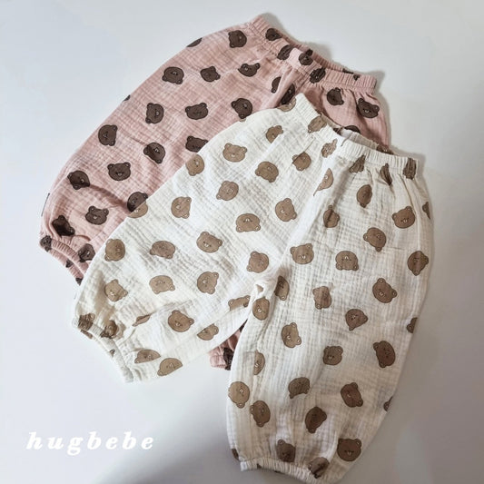 現貨▷ 韓國童裝 25秋 | HU25310 Bear Bear Pants