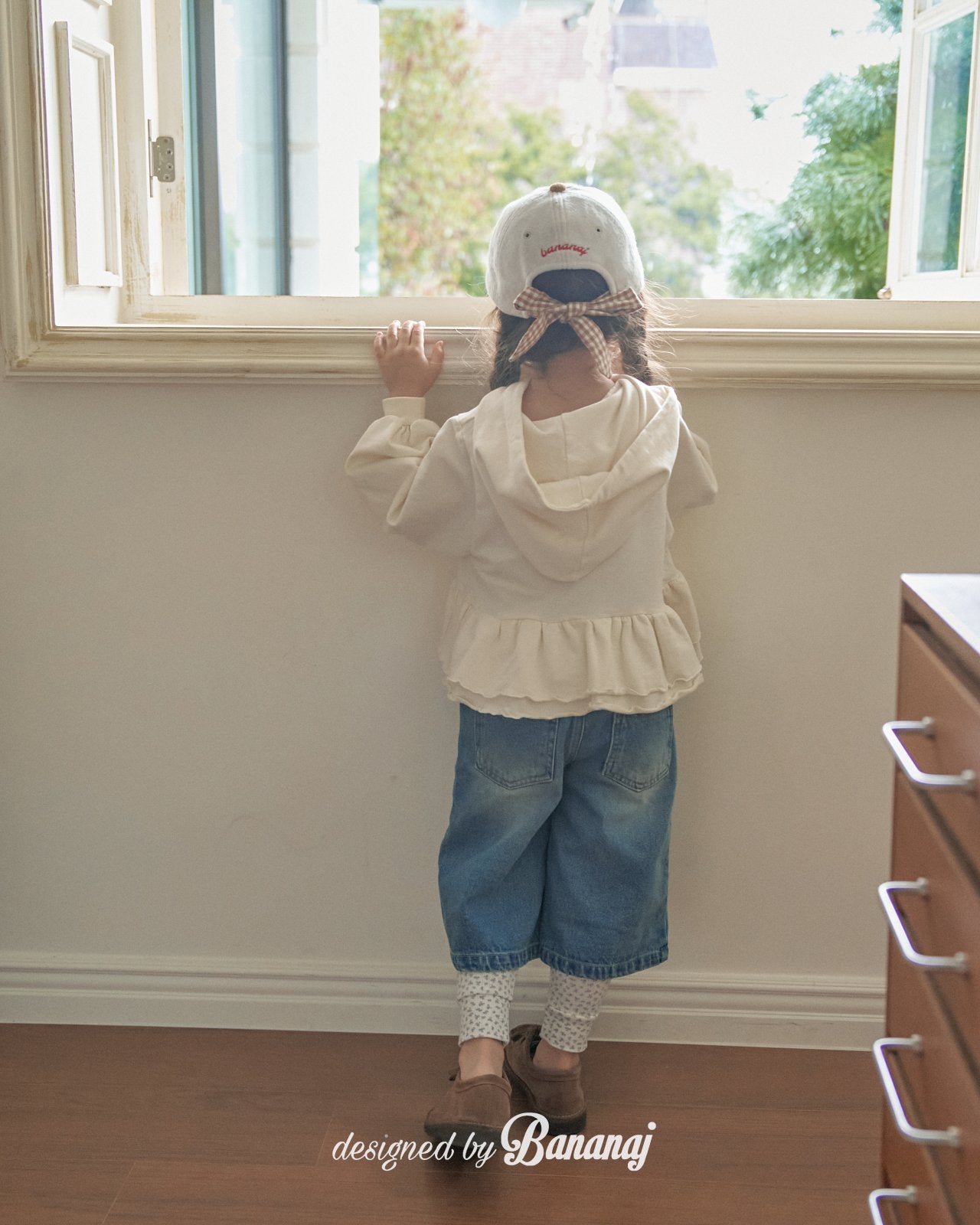 韓國童裝 25秋 | BJ25327 Kids 7" Denim Pants