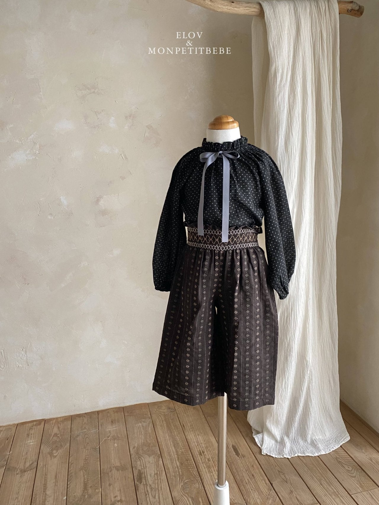 韓國童裝 25秋 | MP25321 Monpet Signature Blouse (Baby & kids)