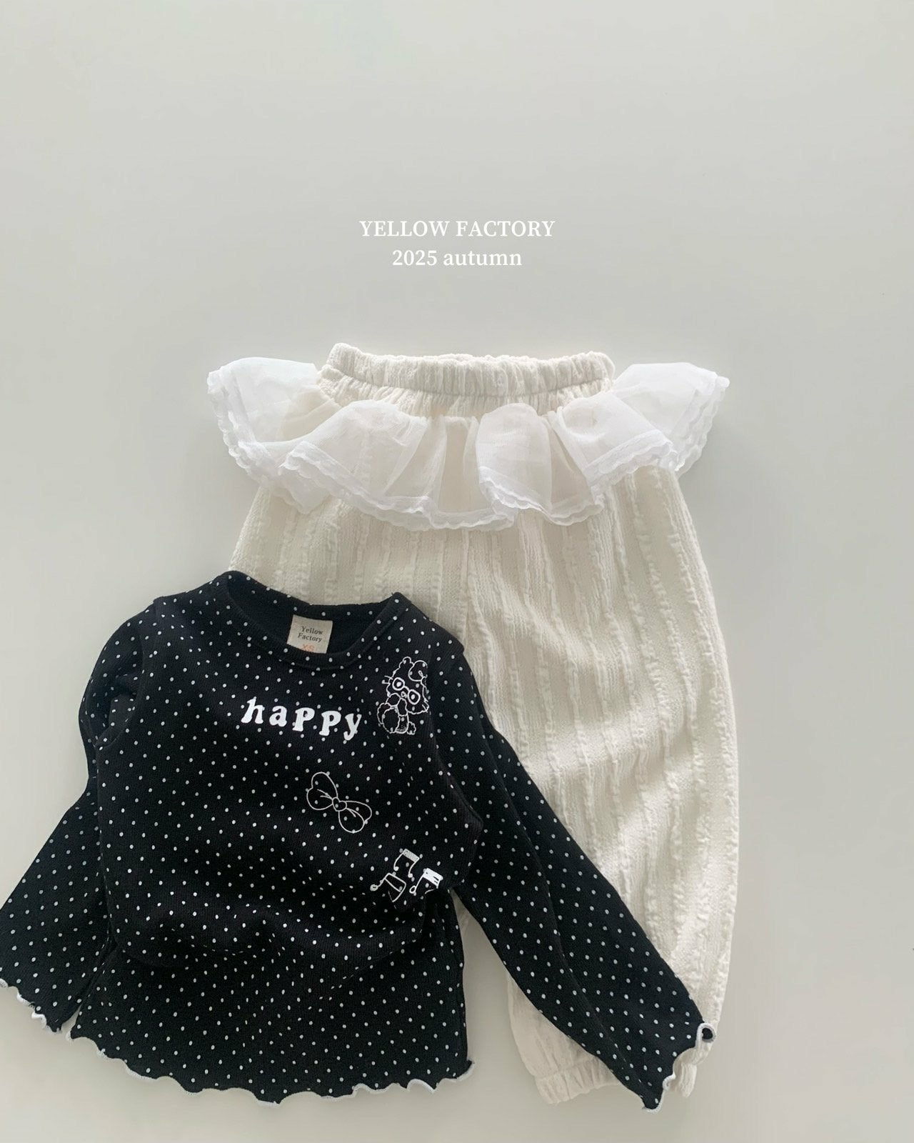 韓國童裝 25秋 | YF25320 Dot Dot Tee
