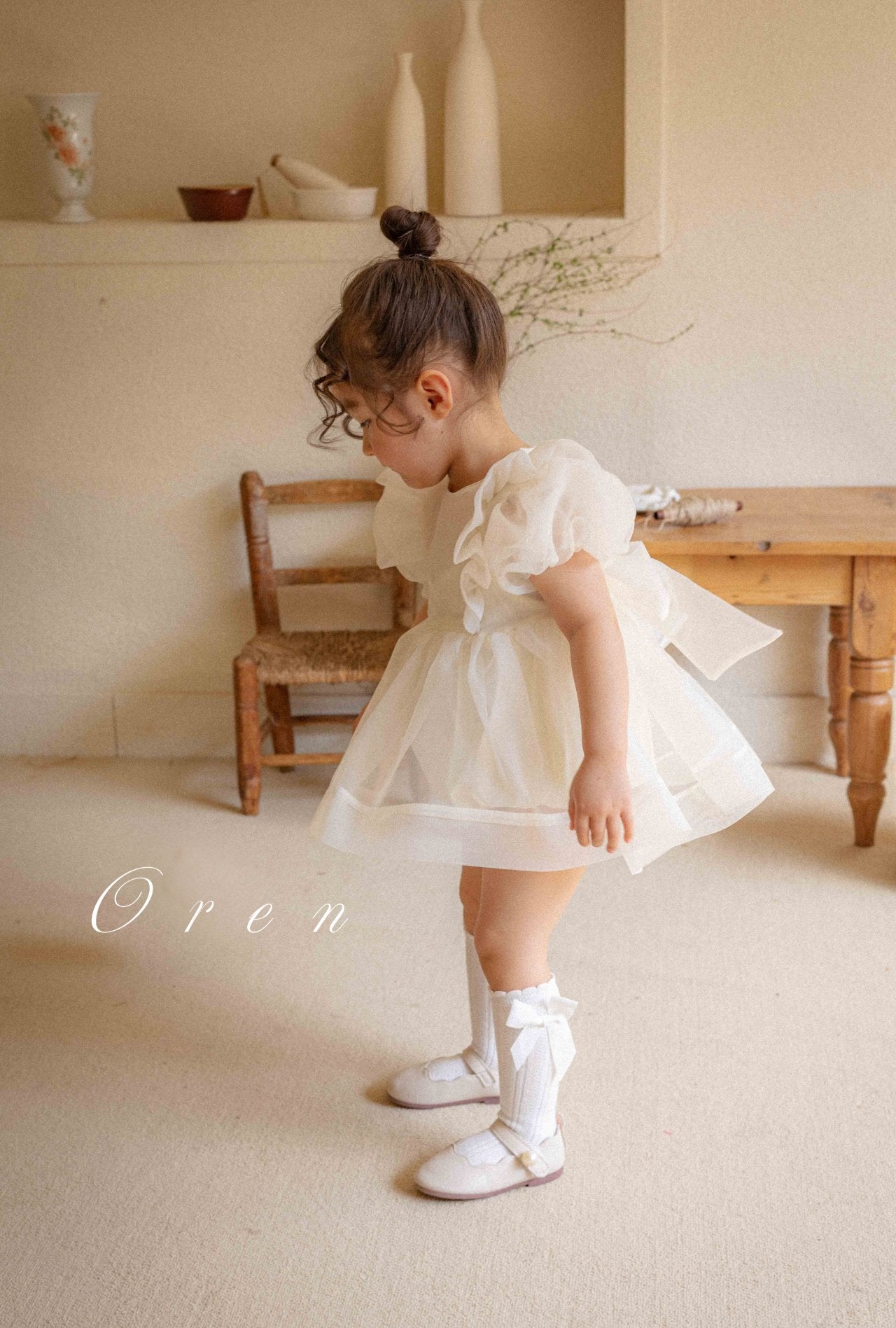 現貨▷ 韓國童裝 25夏 | OR252018 INES BABY SUIT - PINK (~90CM, 13KG) 百日/一歲之選