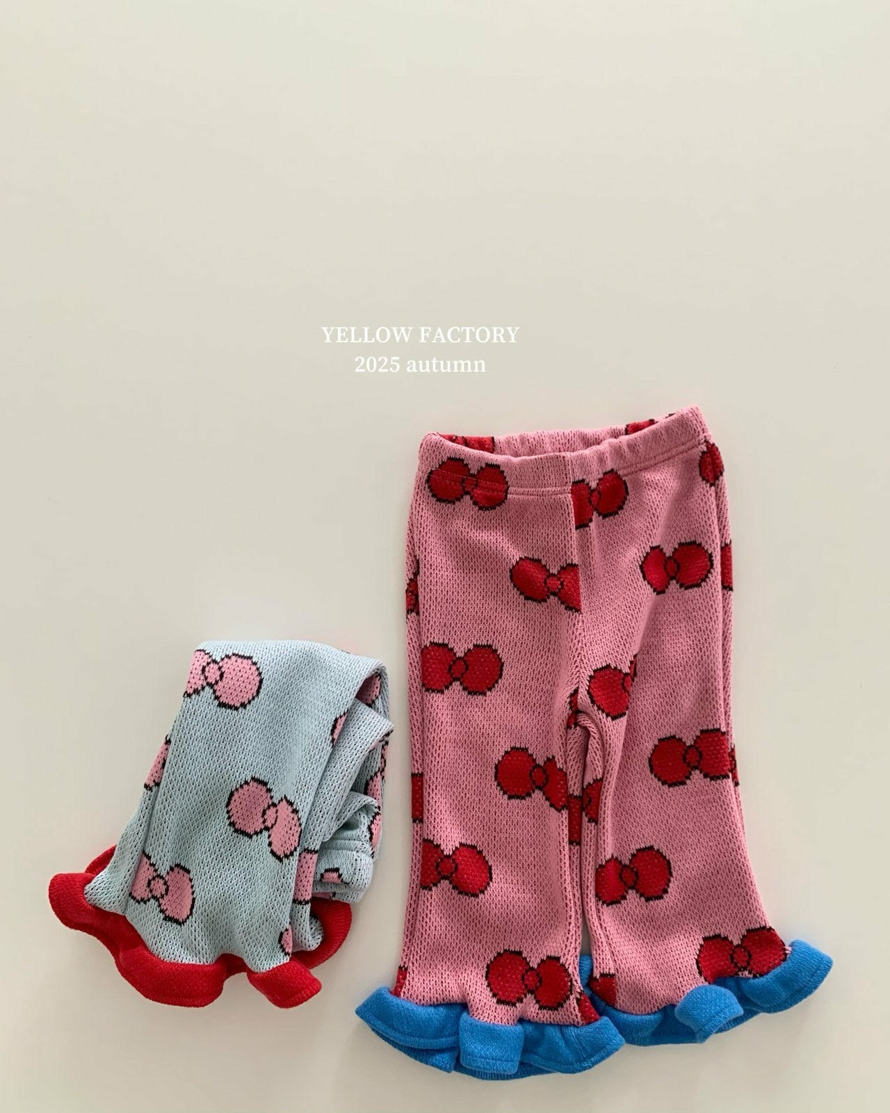 韓國童裝 25秋 | YF25321 Ribbon Pants