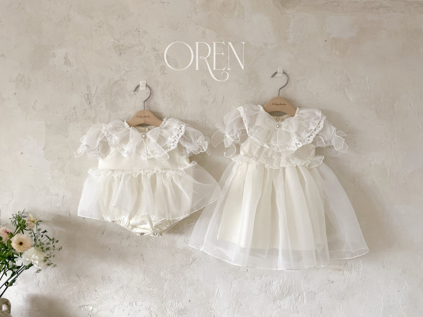 現貨▷ 韓國童裝 25夏 | OR252014 RACHEL DRESS (90) 一歲生日Look