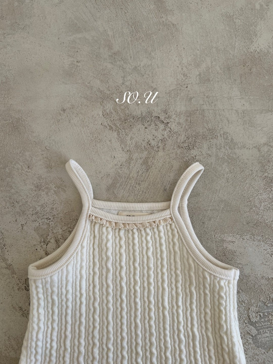 韓國童裝 25秋 | SO25304 Sleeveless Dress