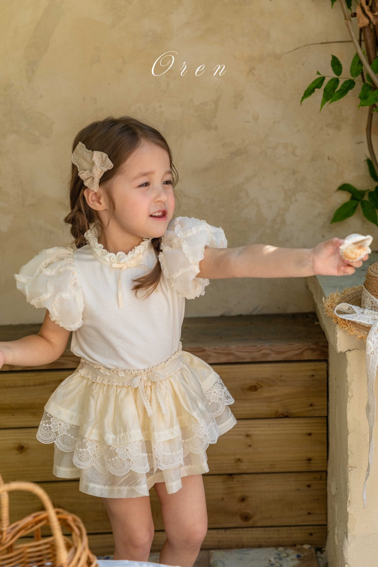 現貨▷ 韓國童裝 25夏 | OR25296 Skirt (baby & kids)