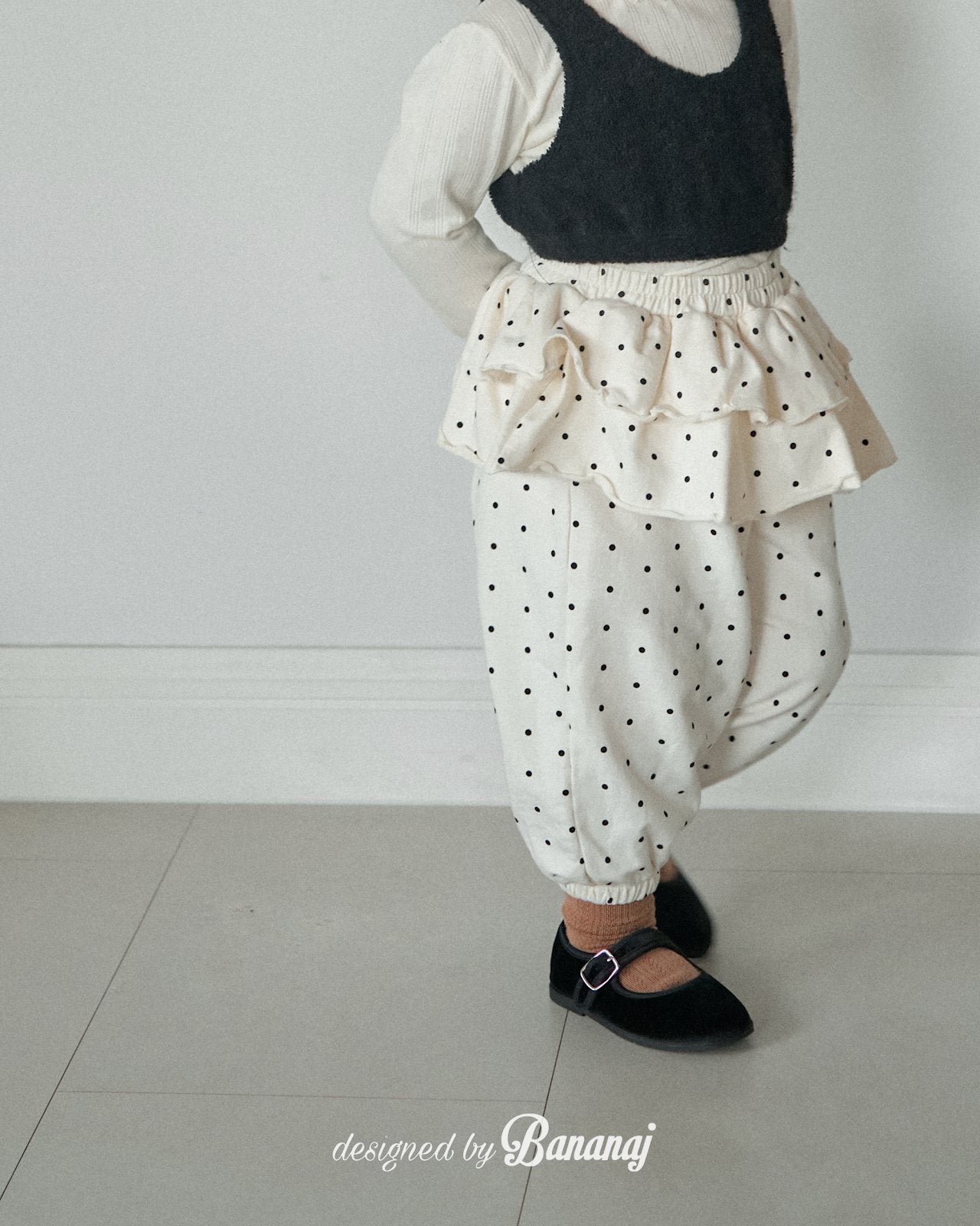 韓國童裝 25秋 | BJ25334 Kids Dot Dot Pants