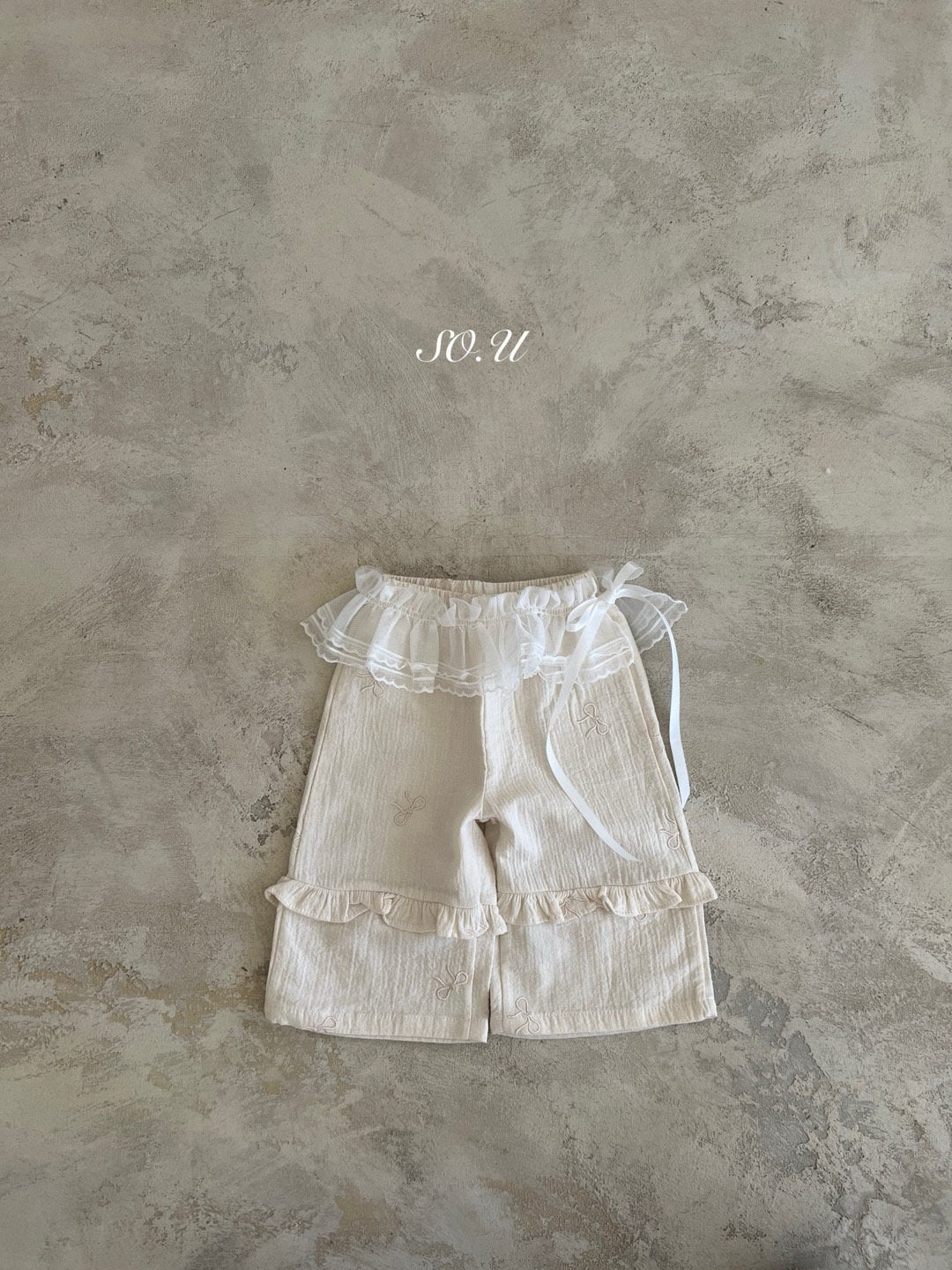 韓國童裝 25秋 | SO25314 Lace Apron