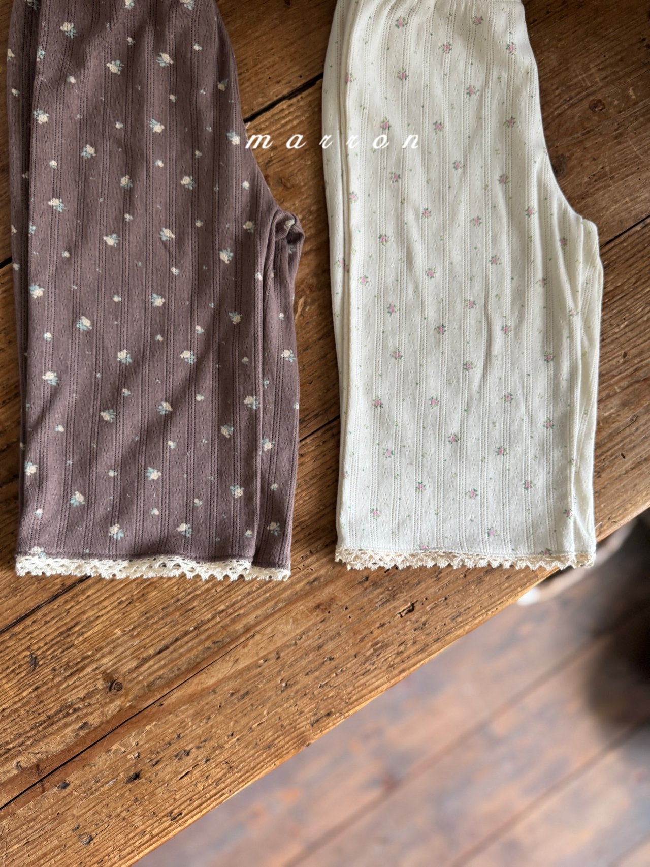韓國童裝 25秋 | MA25343 Flower Pants (Baby & Kids)