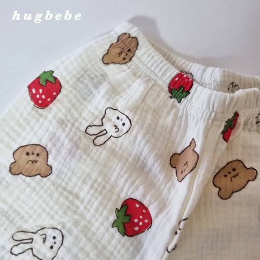 現貨▷ 韓國童裝 25秋 | HU25308 Strawberry Pants