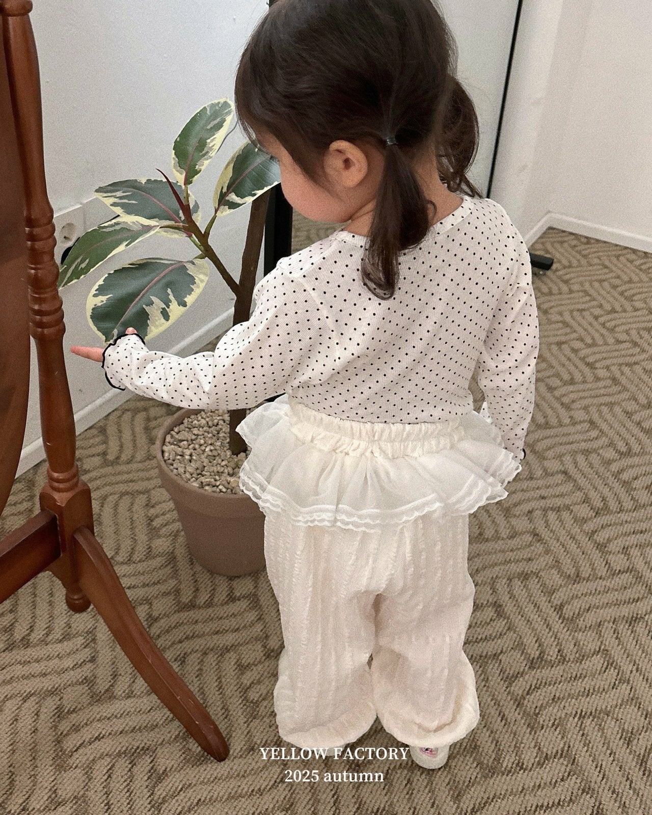 韓國童裝 25秋 | YF25319 Lace Pants