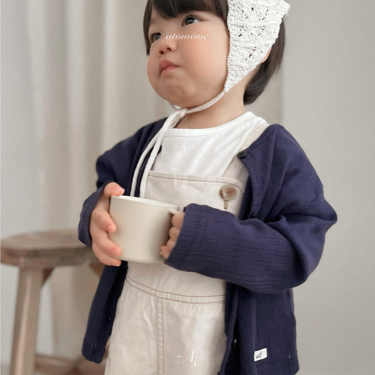 韓國童裝 25夏 | AT252017 Merci cardigan (baby and kids)