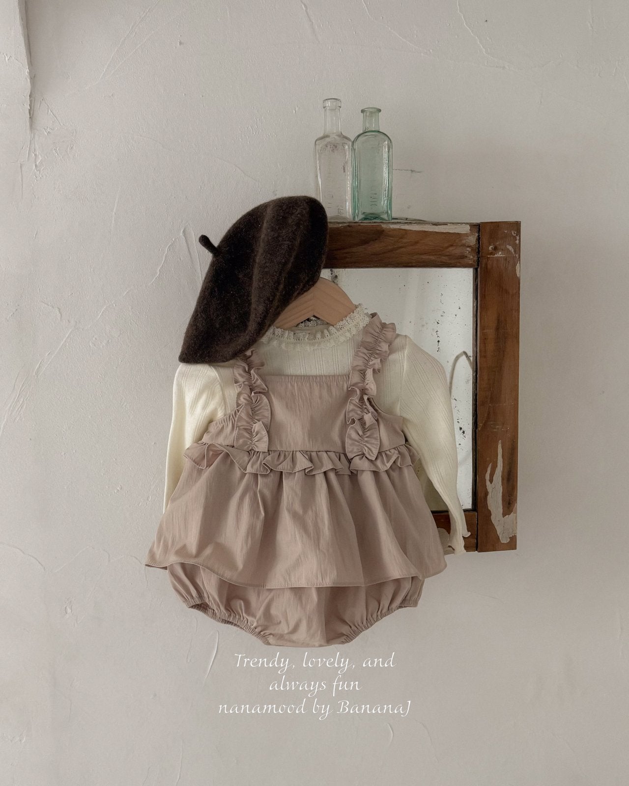 韓國童裝 25秋 | BJ25306 Blooming Baby Suit