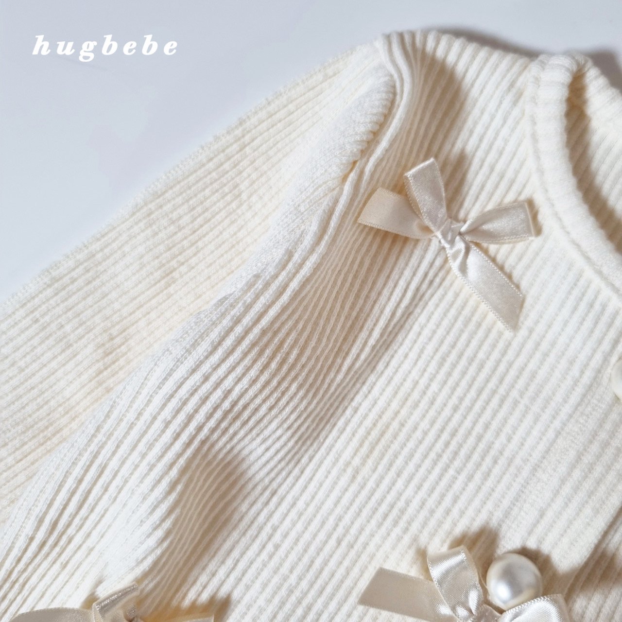 現貨▷ 韓國童裝 25秋 | HU25305 Ribbon Cardigan