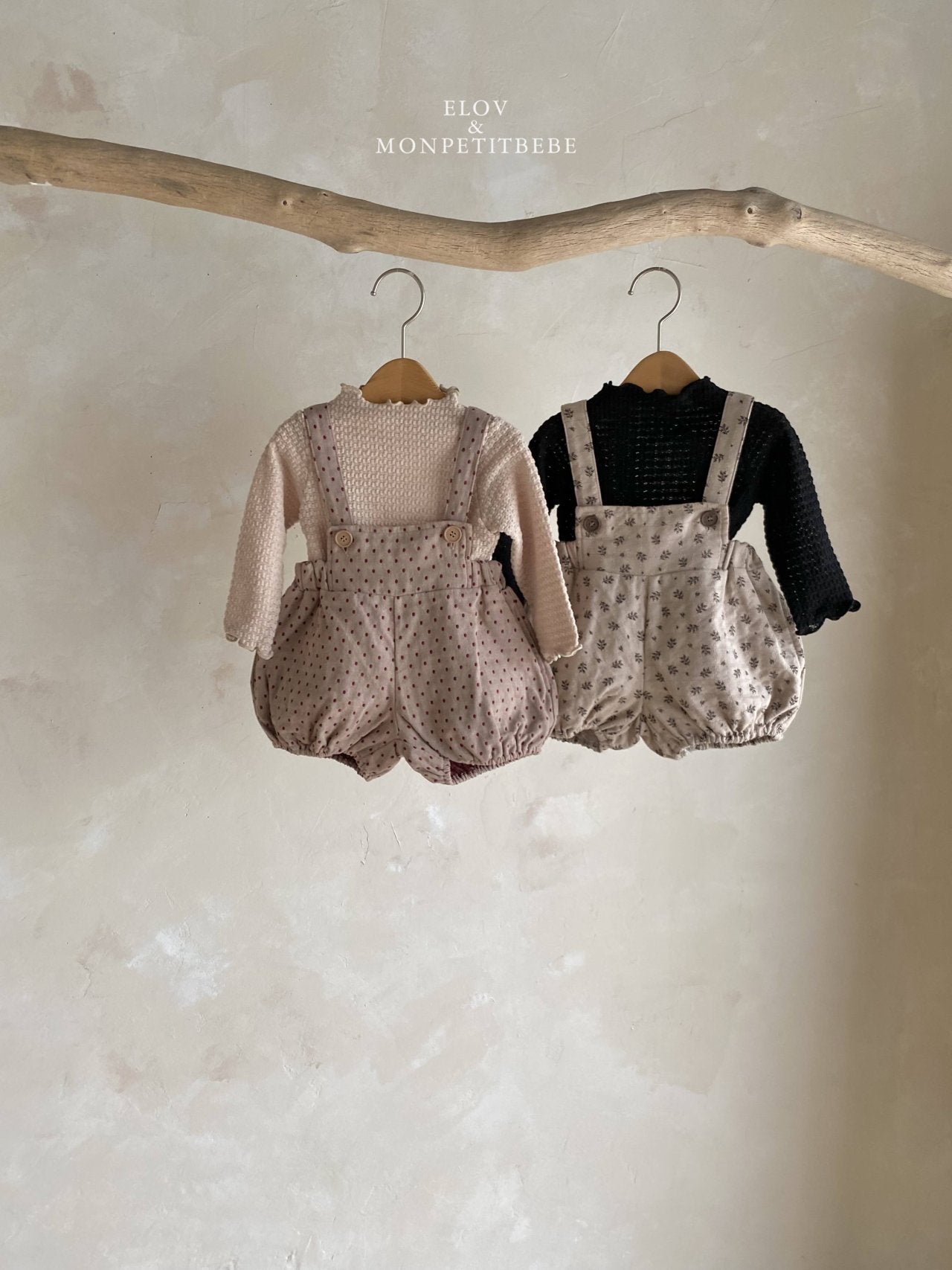 韓國童裝 25秋 | MP25303 Floral Baby Suit