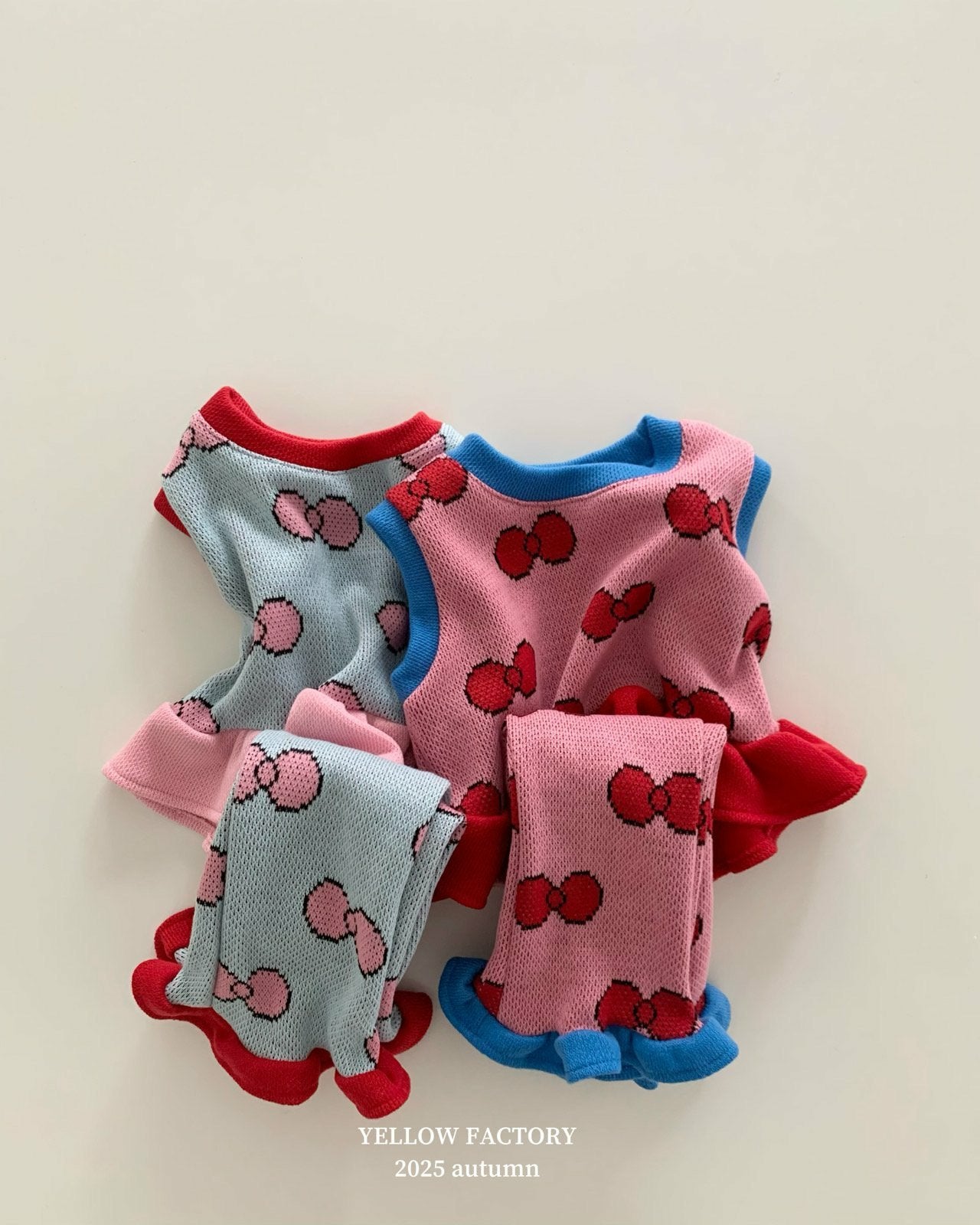 韓國童裝 25秋 | YF25321 Ribbon Pants