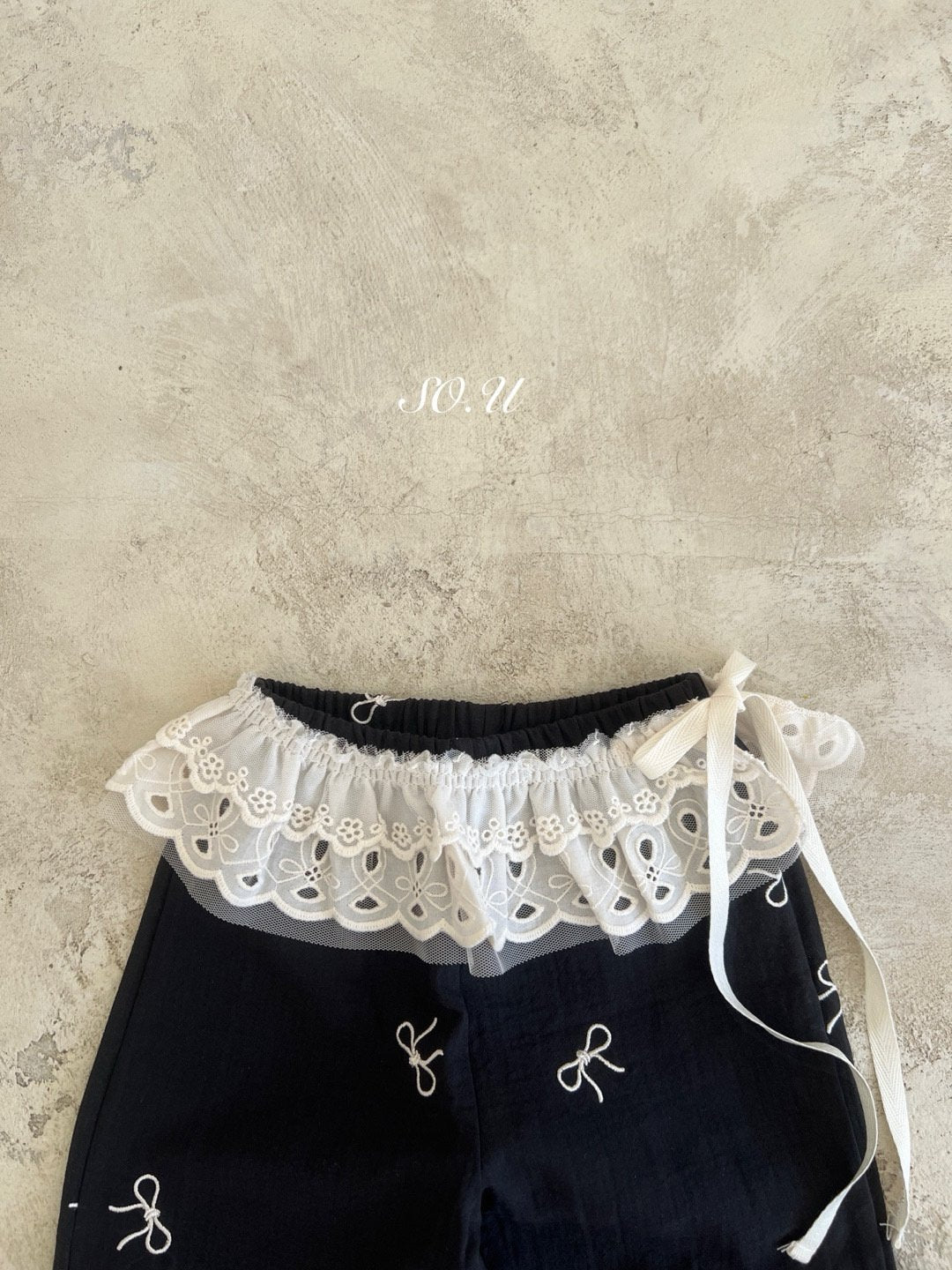 韓國童裝 25秋 | SO25311 Lace Apron
