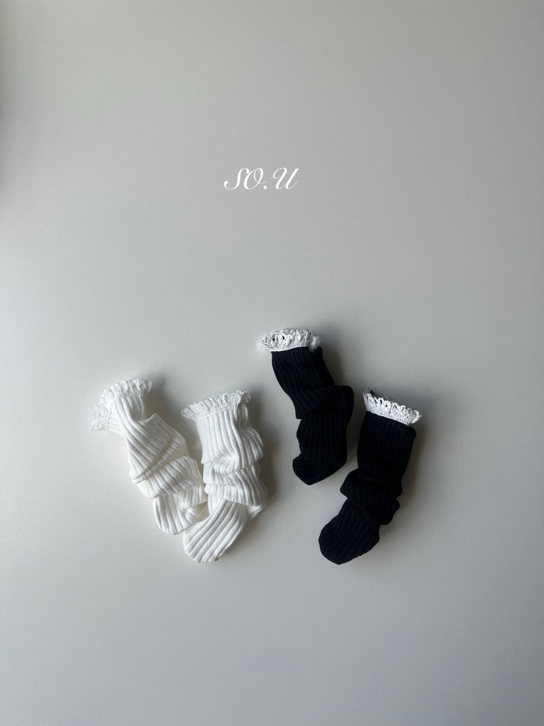 韓國童裝 25秋 | SO25316 SOU Knee Socks