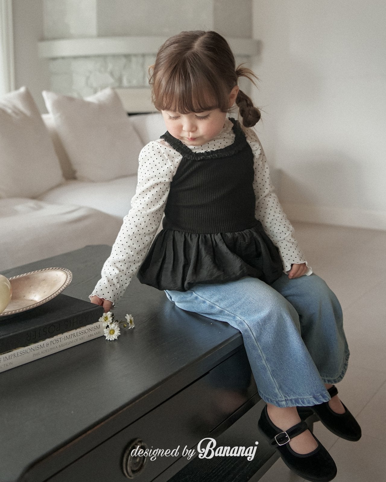 韓國童裝 25秋 | BJ25326 Kids Denim Pants