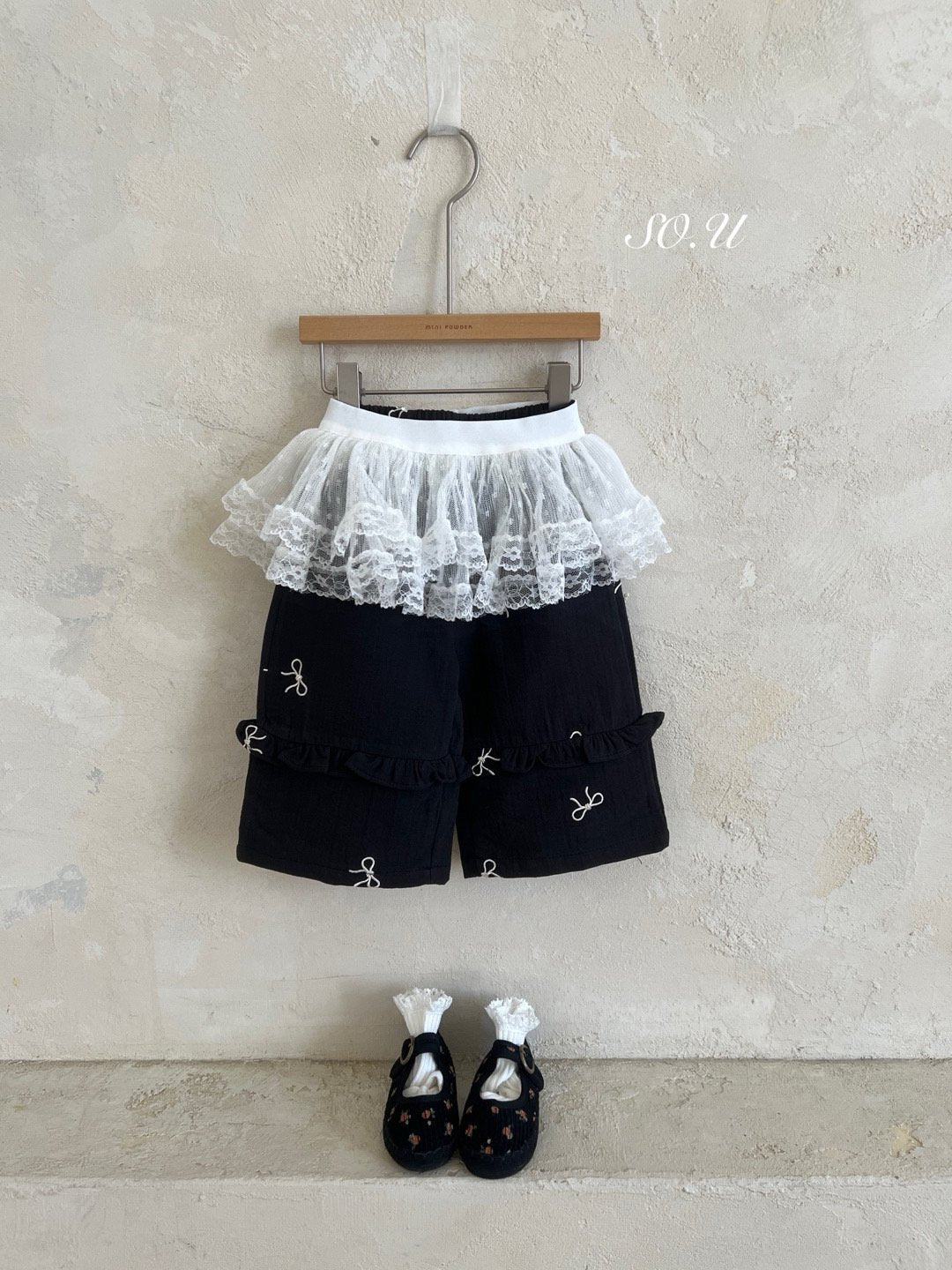韓國童裝 25秋 | SO25313 Lace Apron