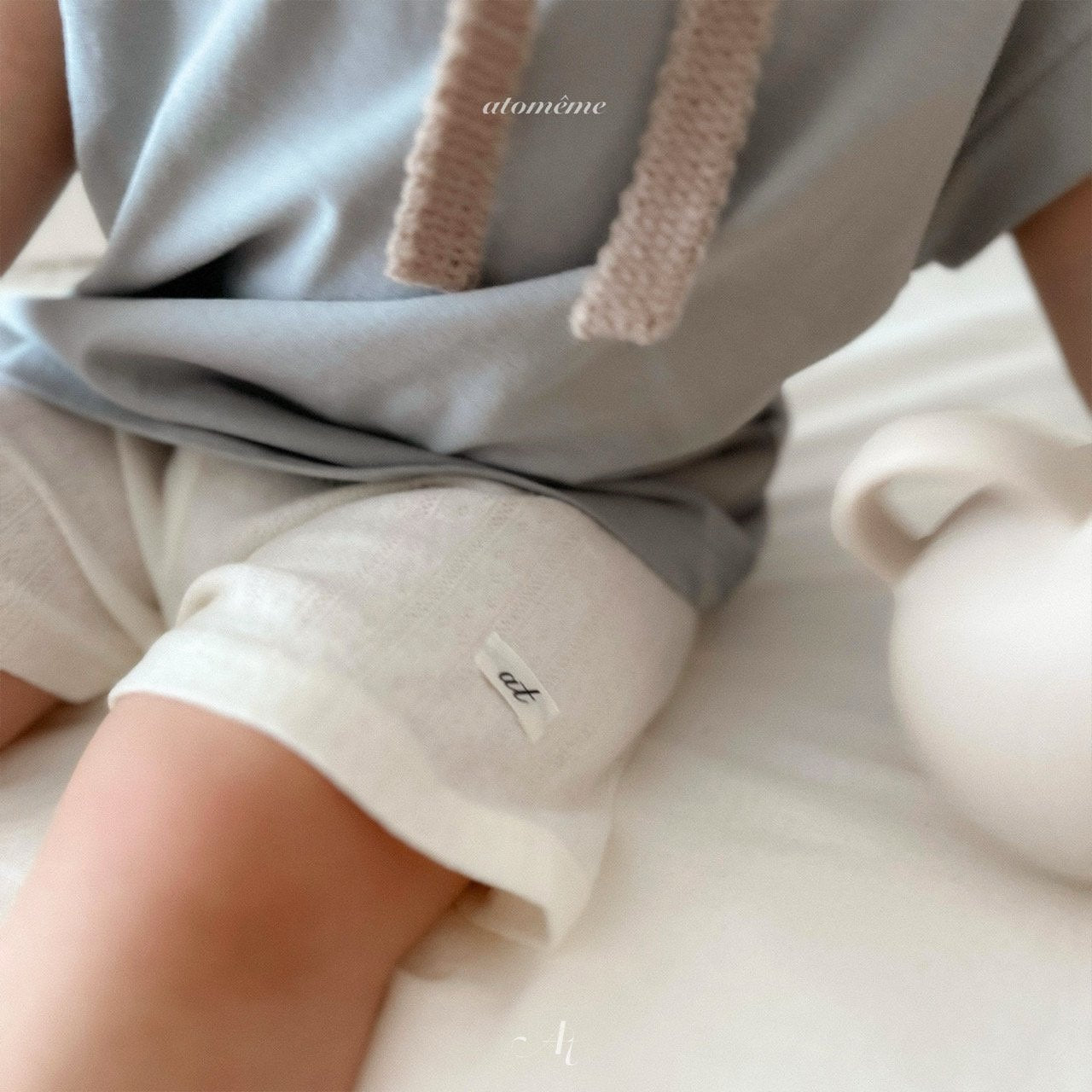韓國童裝 25夏 | AT252023 eyelet leggings (baby and kids)