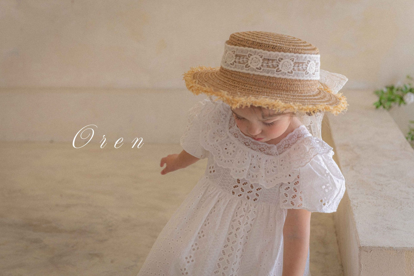 現貨▷ 韓國童裝 25夏 | 純棉孔眼刺繡 Foret Eyelet Dress & Baby Suit
