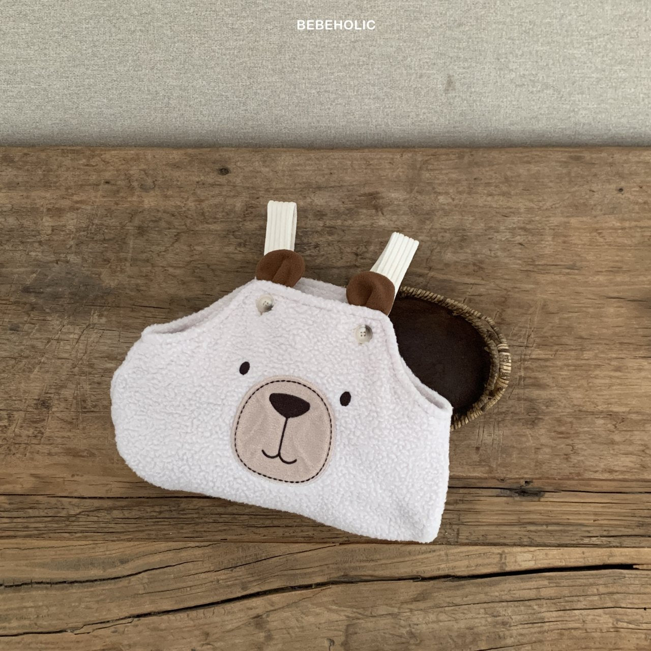 現貨▷ 韓國童裝 24秋冬 | BEBEHOLICS BEARBEAR SUIT (12-18M)