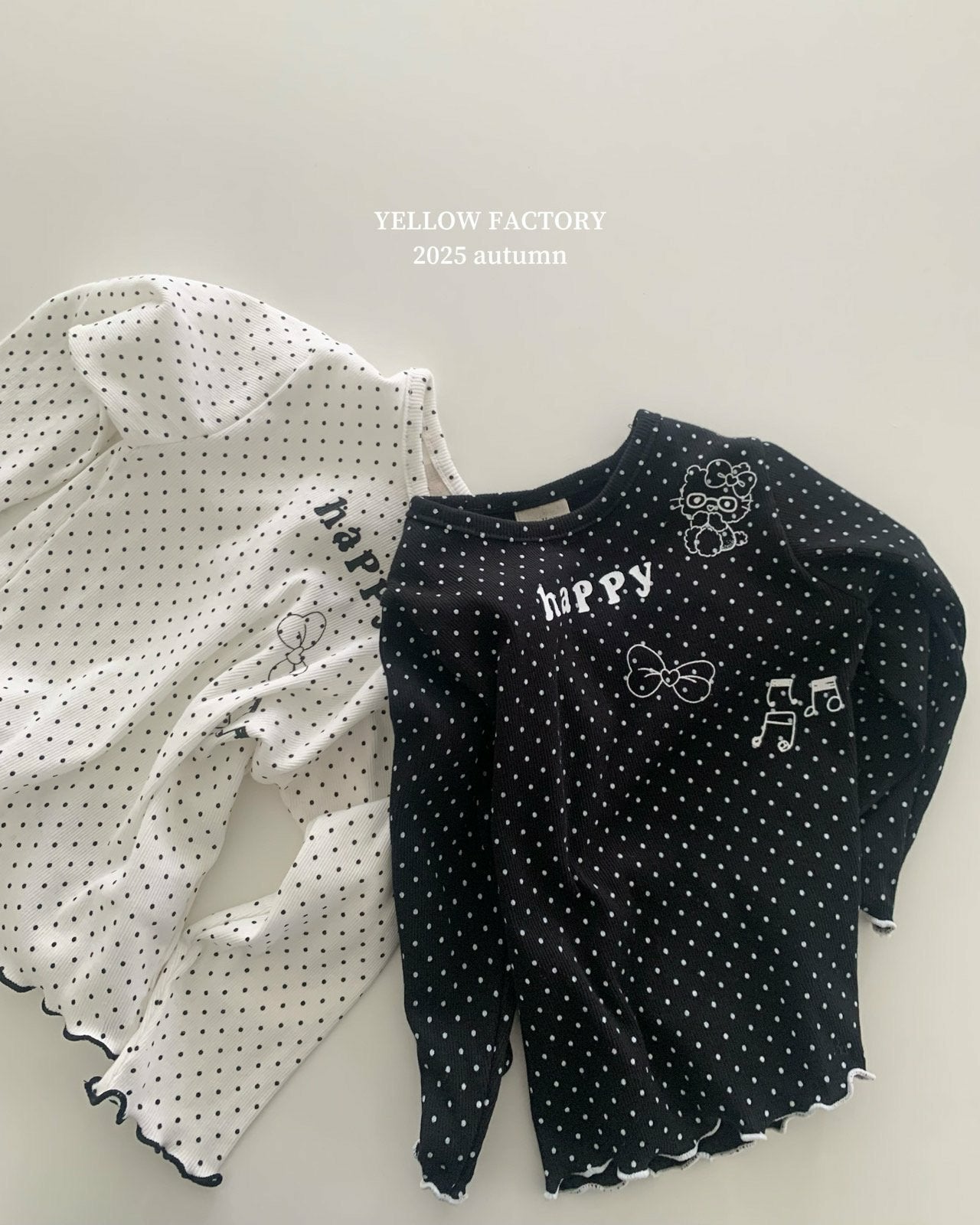 韓國童裝 25秋 | YF25320 Dot Dot Tee