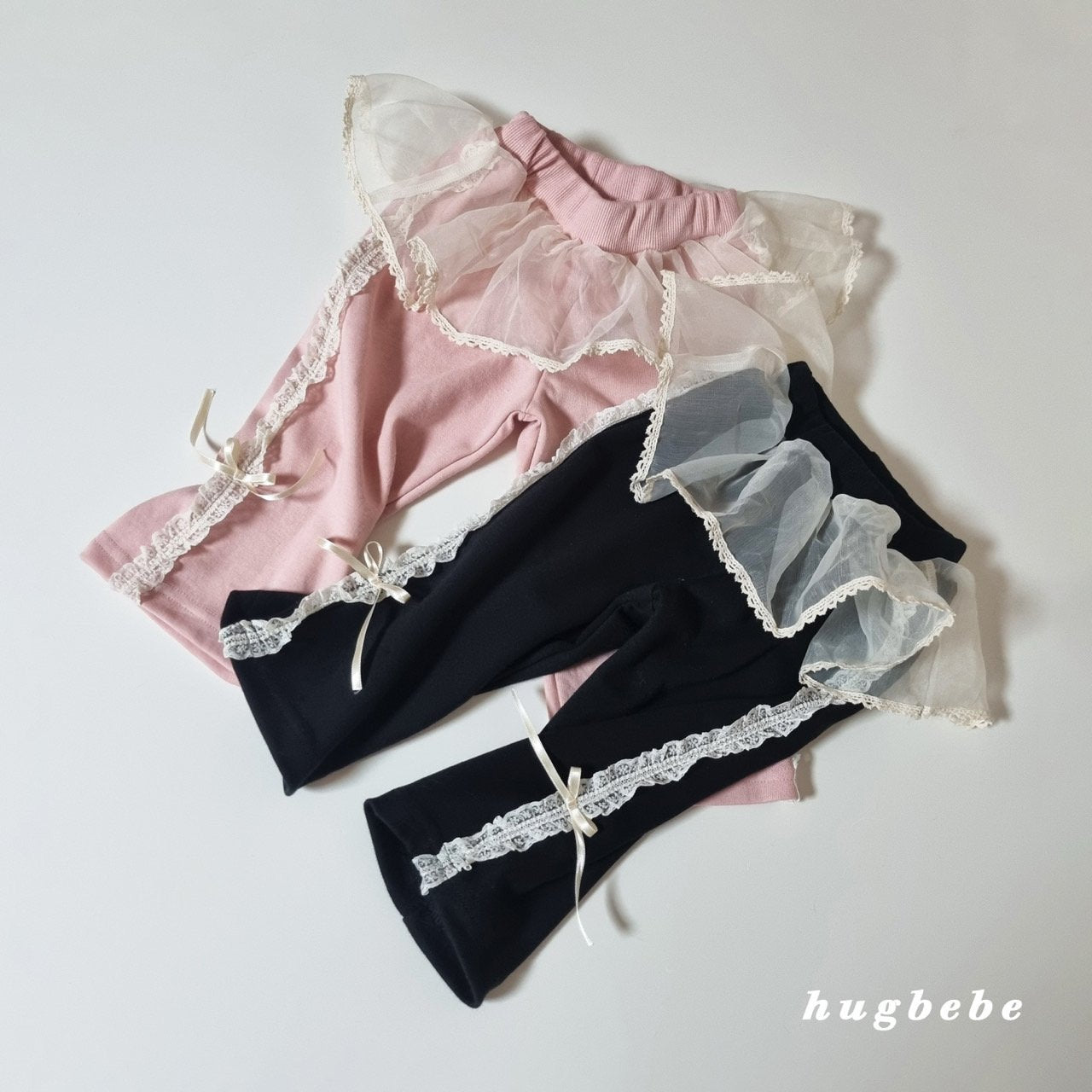 現貨▷ 韓國童裝 25秋 | HU25302 Lace Pants