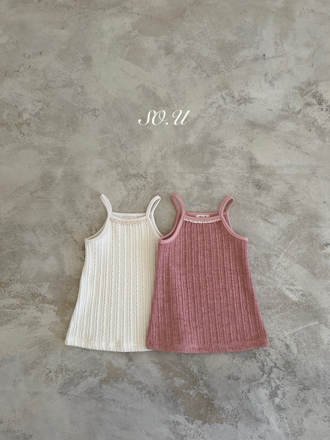 韓國童裝 25秋 | SO25304 Sleeveless Dress