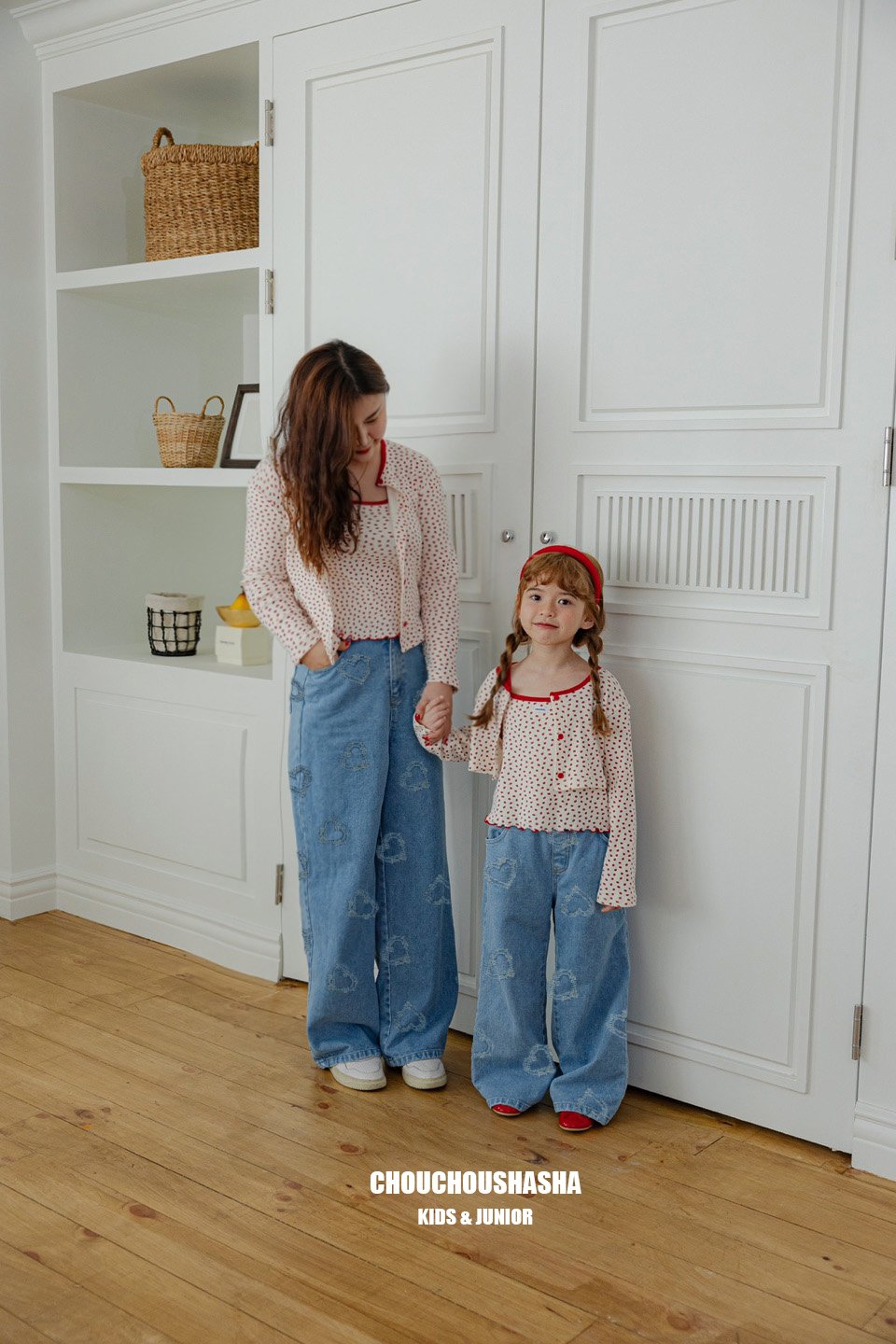 韓國童裝 25春 | KR03-2501 MOM HEART DENIM