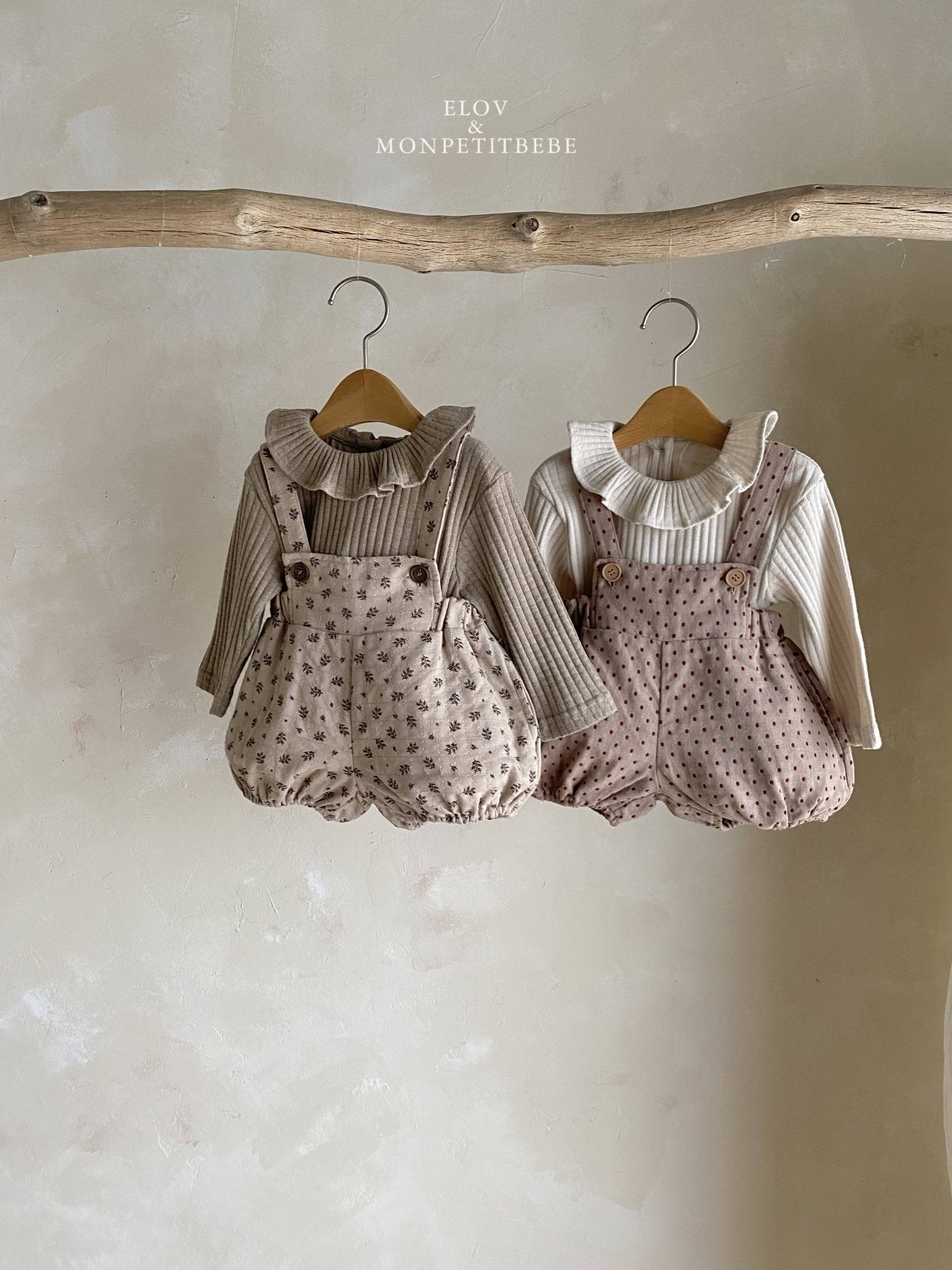 韓國童裝 25秋 | MP25303 Floral Baby Suit
