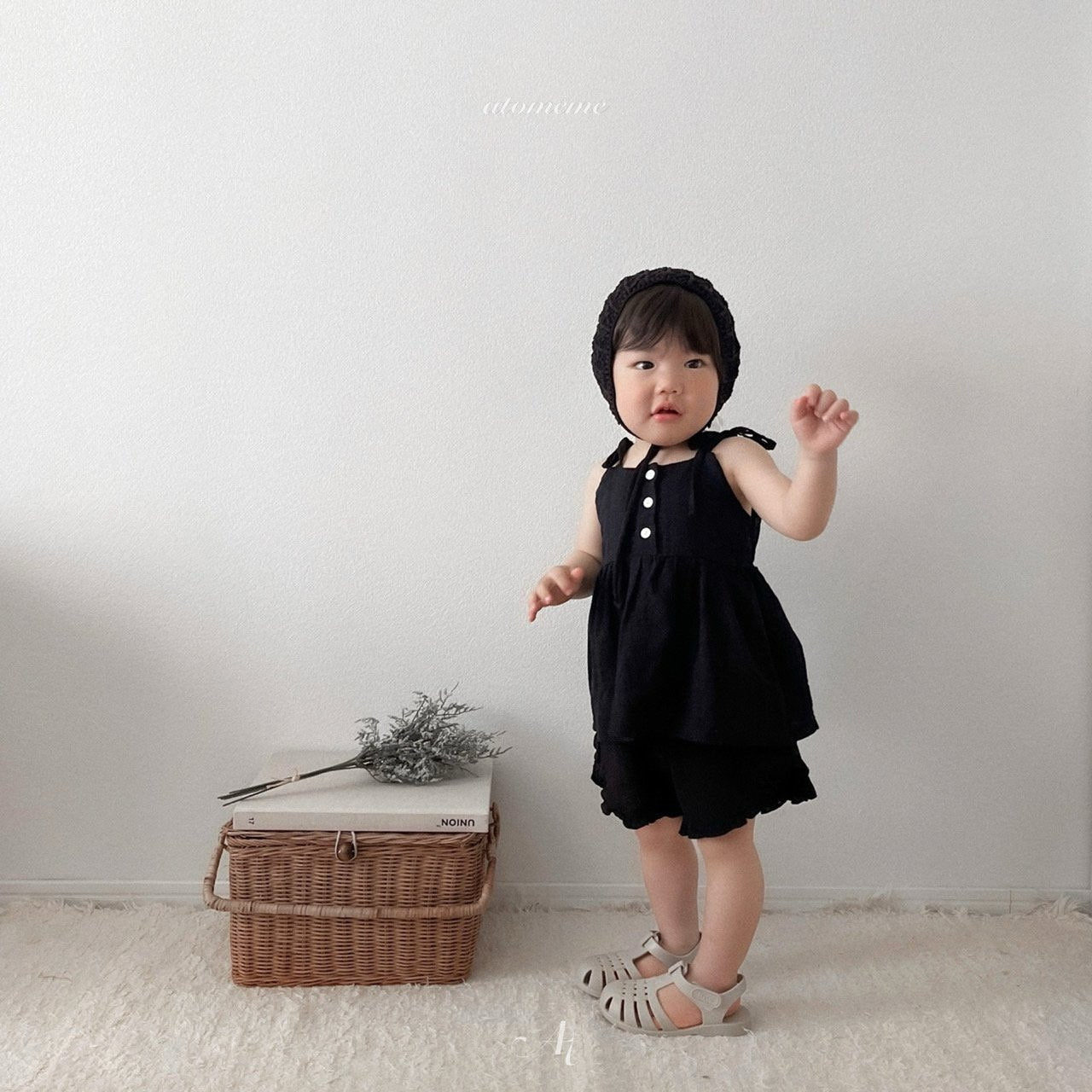 韓國童裝 25夏 | AT252022 Summer bustier (baby and kids)