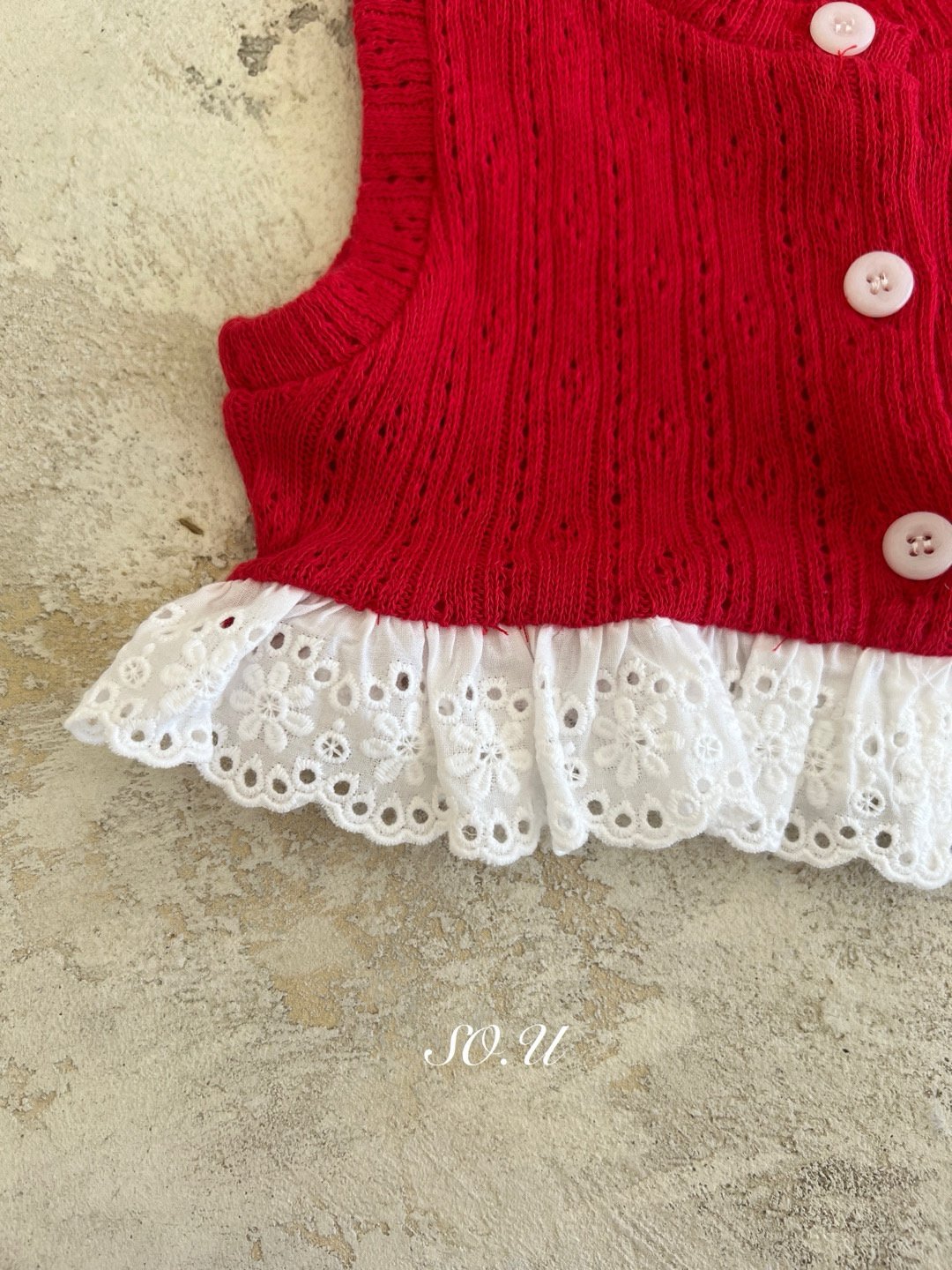 韓國童裝 25秋 | SO25306 SOU Vest