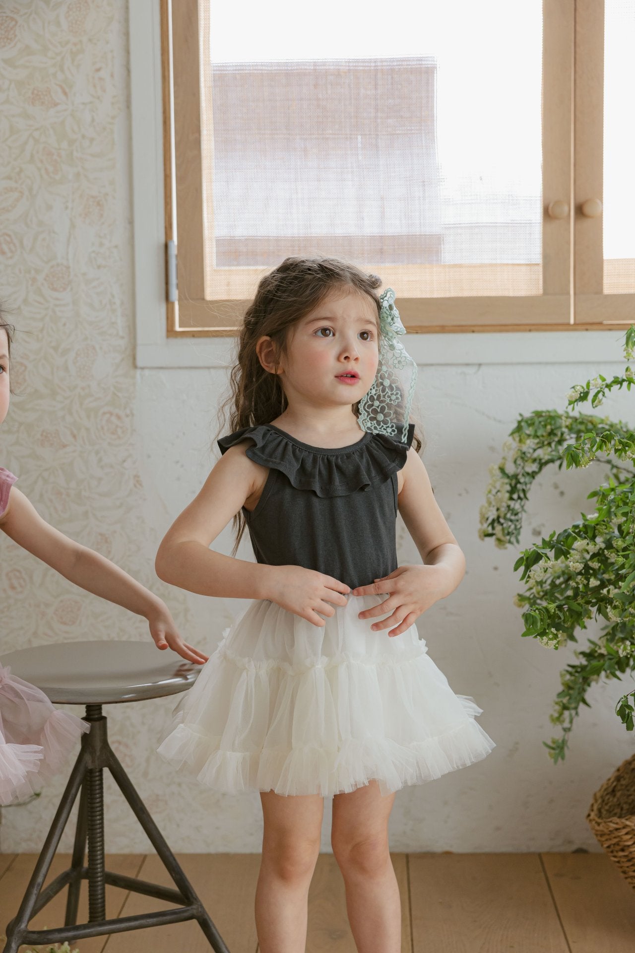 現貨▷ 韓國童裝 25夏 | FU25211 Kids Shasha Dress