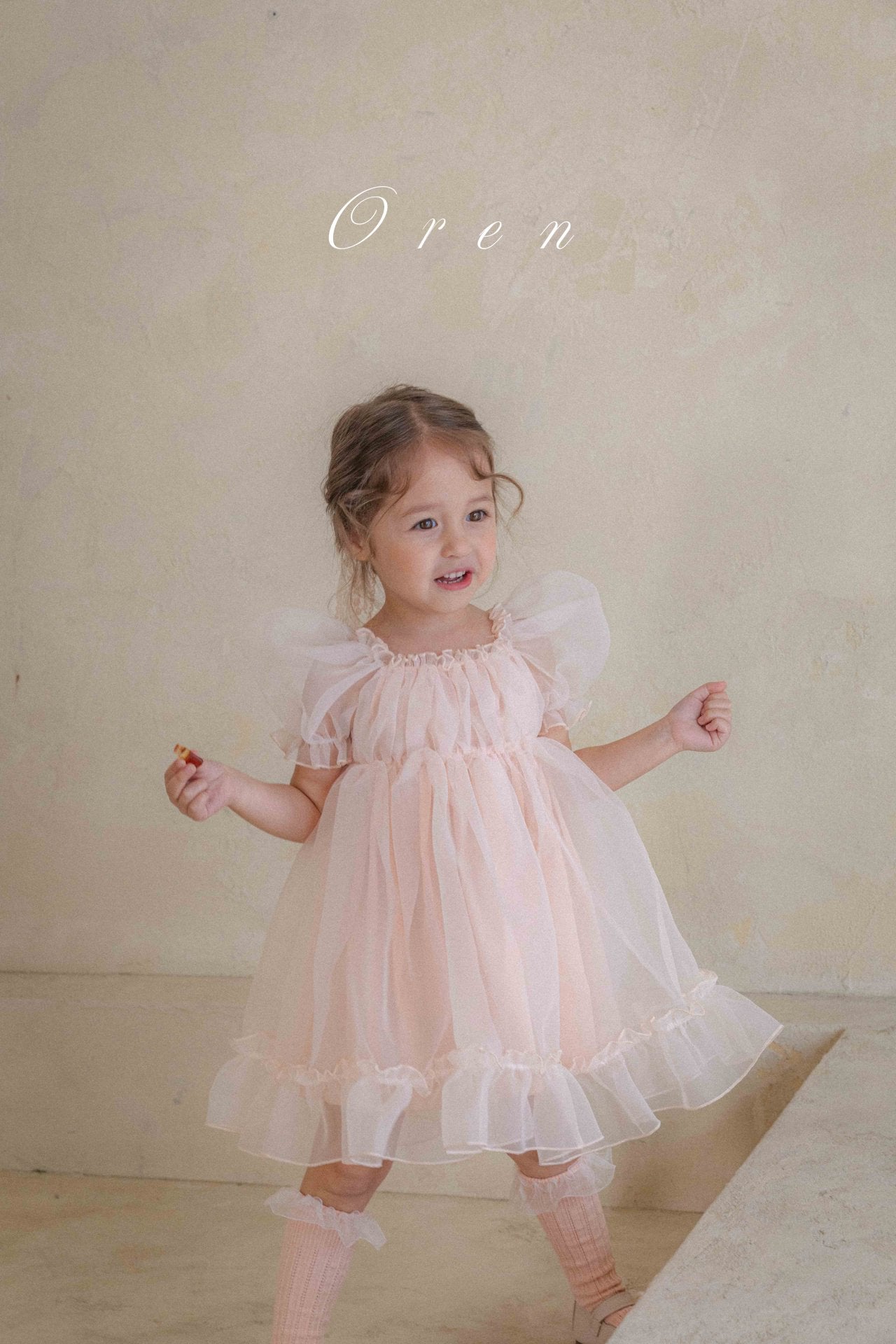 現貨▷ 韓國童裝 25夏 | OR252104 Coco Blush Kids Dress & Baby Suit