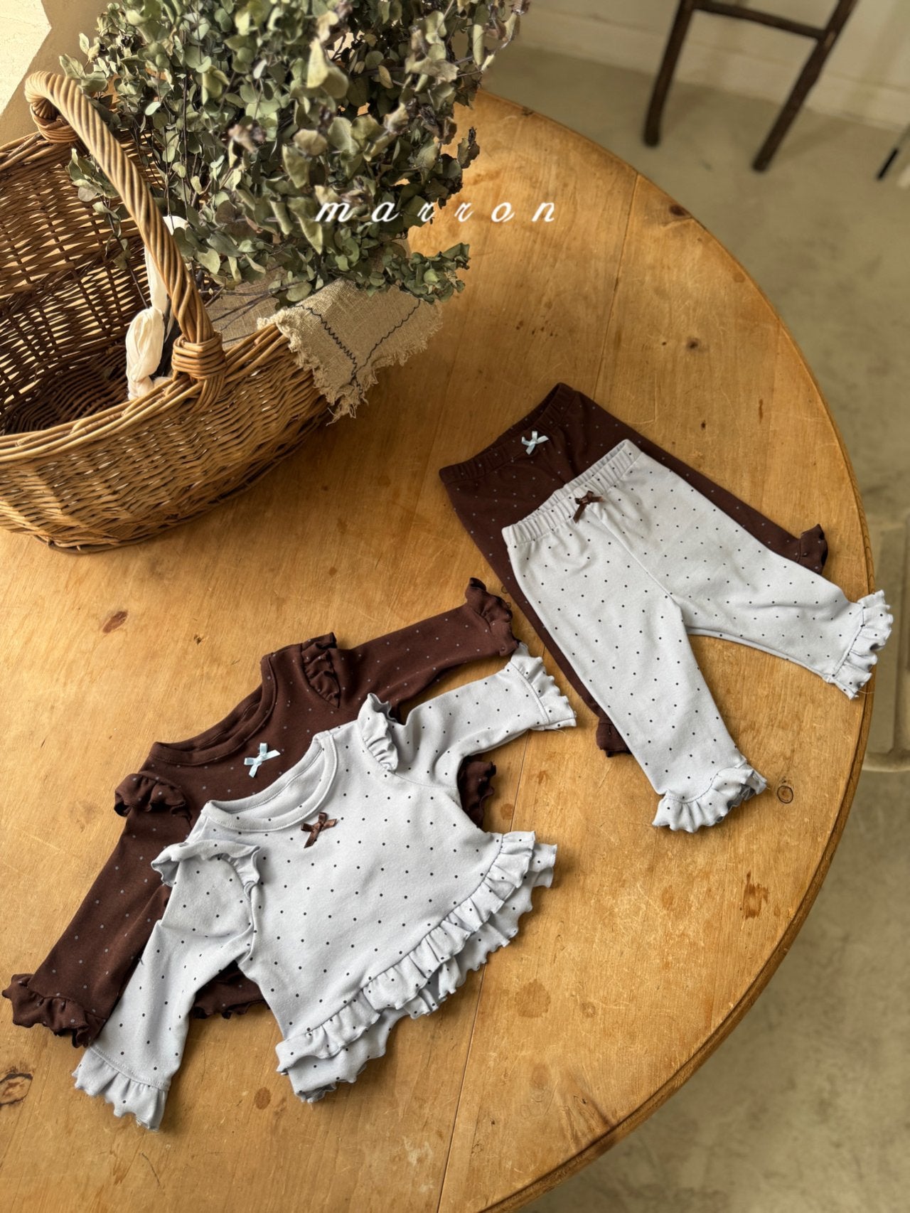 韓國童裝 25秋 | MA25319 BABY Set